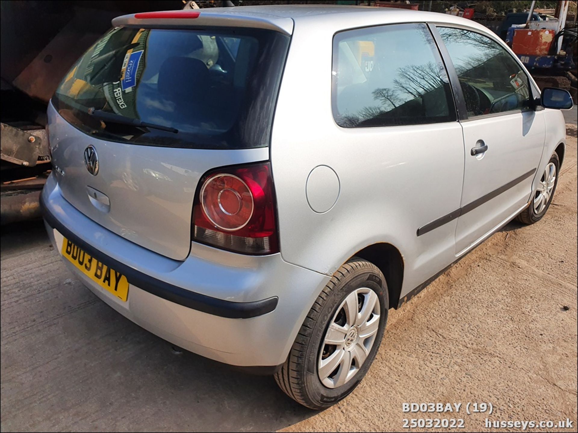 07/03 VOLKSWAGEN POLO E 55 - 1198cc 3dr Hatchback (Silver, 65k) - Image 19 of 34