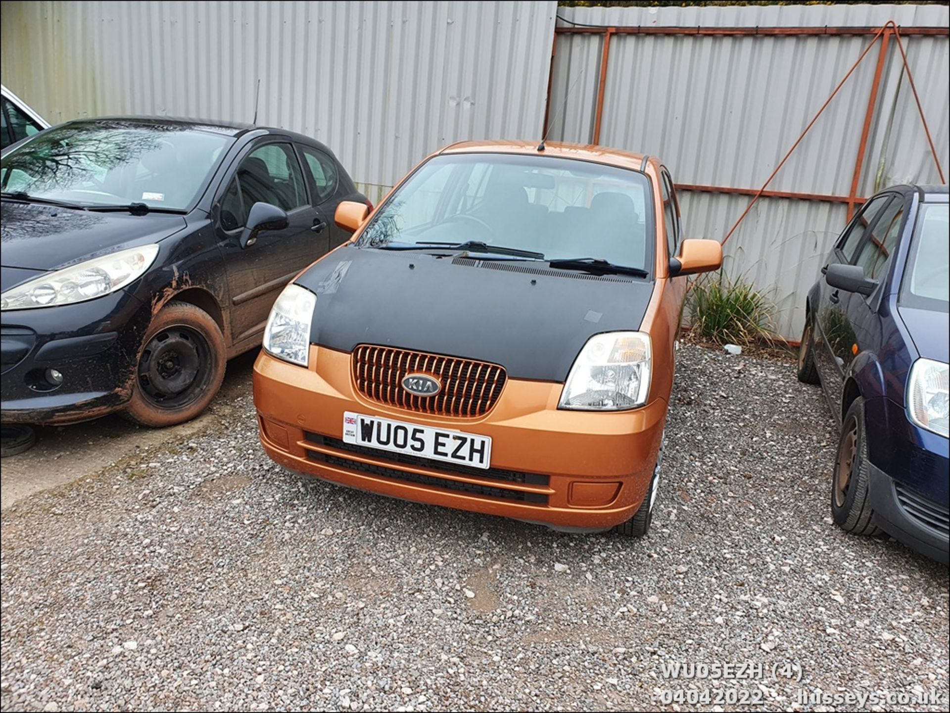 05/05 KIA PICANTO LX AUTO - 1086cc 5dr Hatchback (Orange, 84k) - Image 4 of 37