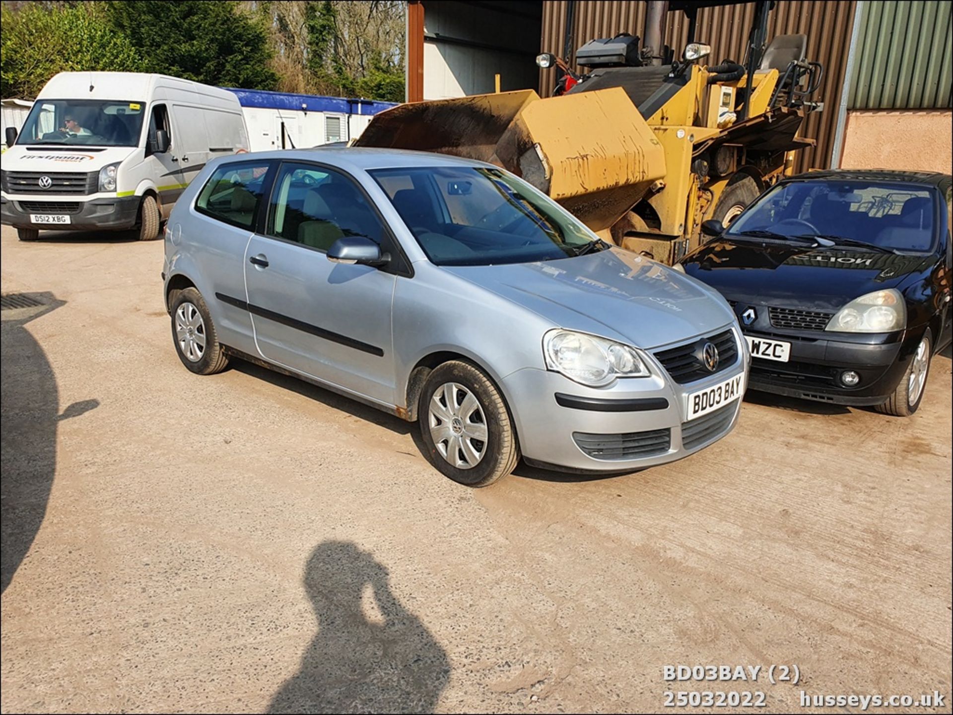 07/03 VOLKSWAGEN POLO E 55 - 1198cc 3dr Hatchback (Silver, 65k) - Image 2 of 34