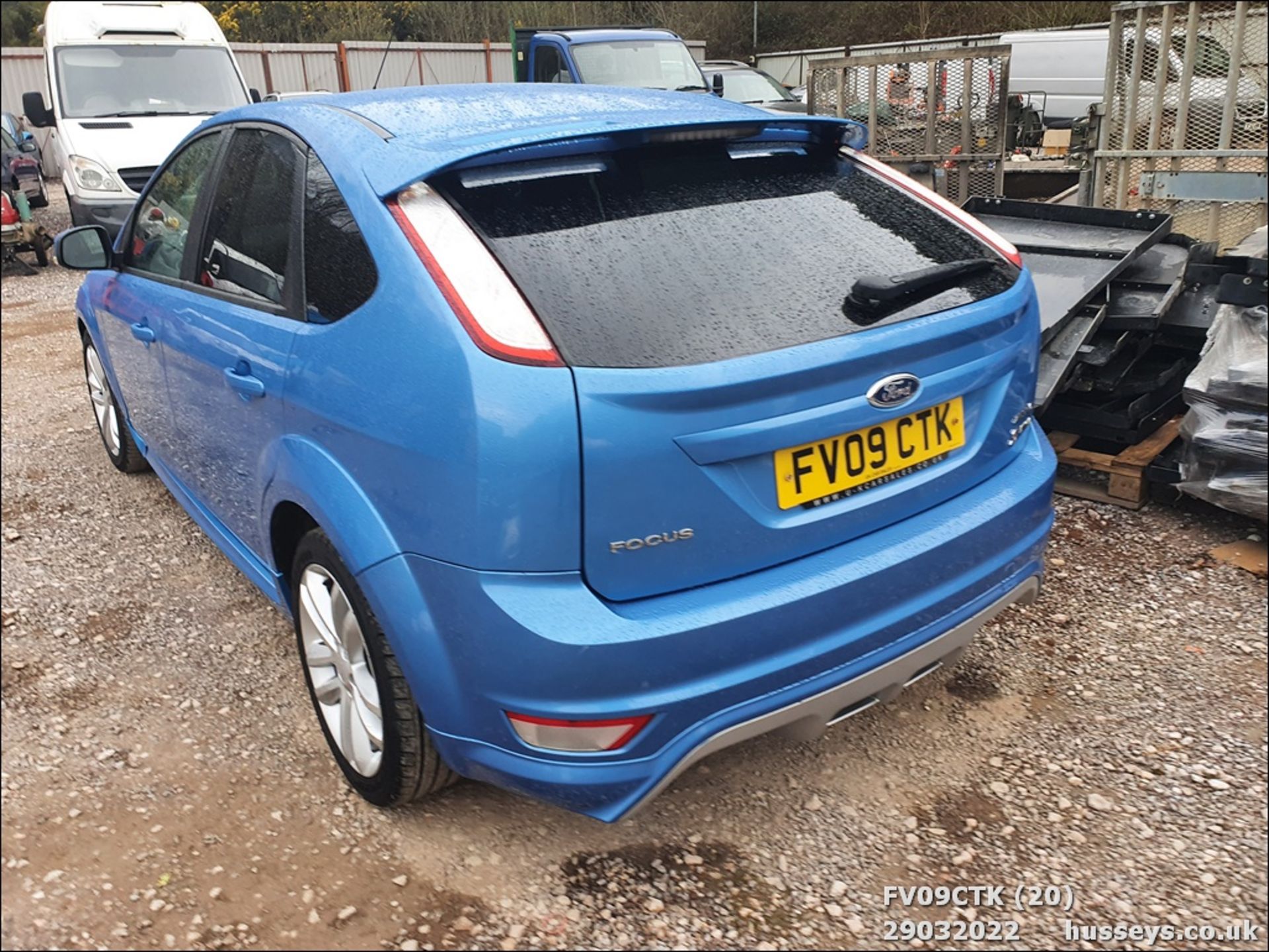 09/09 FORD FOCUS ZETEC S 115 TDCI - 1753cc 5dr Hatchback (Blue, 168k) - Image 20 of 32