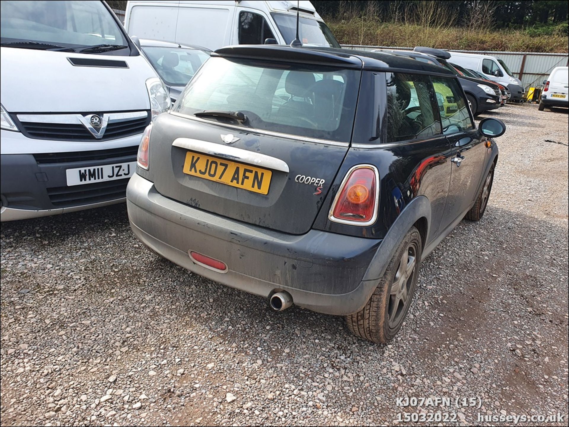 07/07 MINI COOPER - 1598cc 3dr Hatchback (Black, 92k) - Image 15 of 34