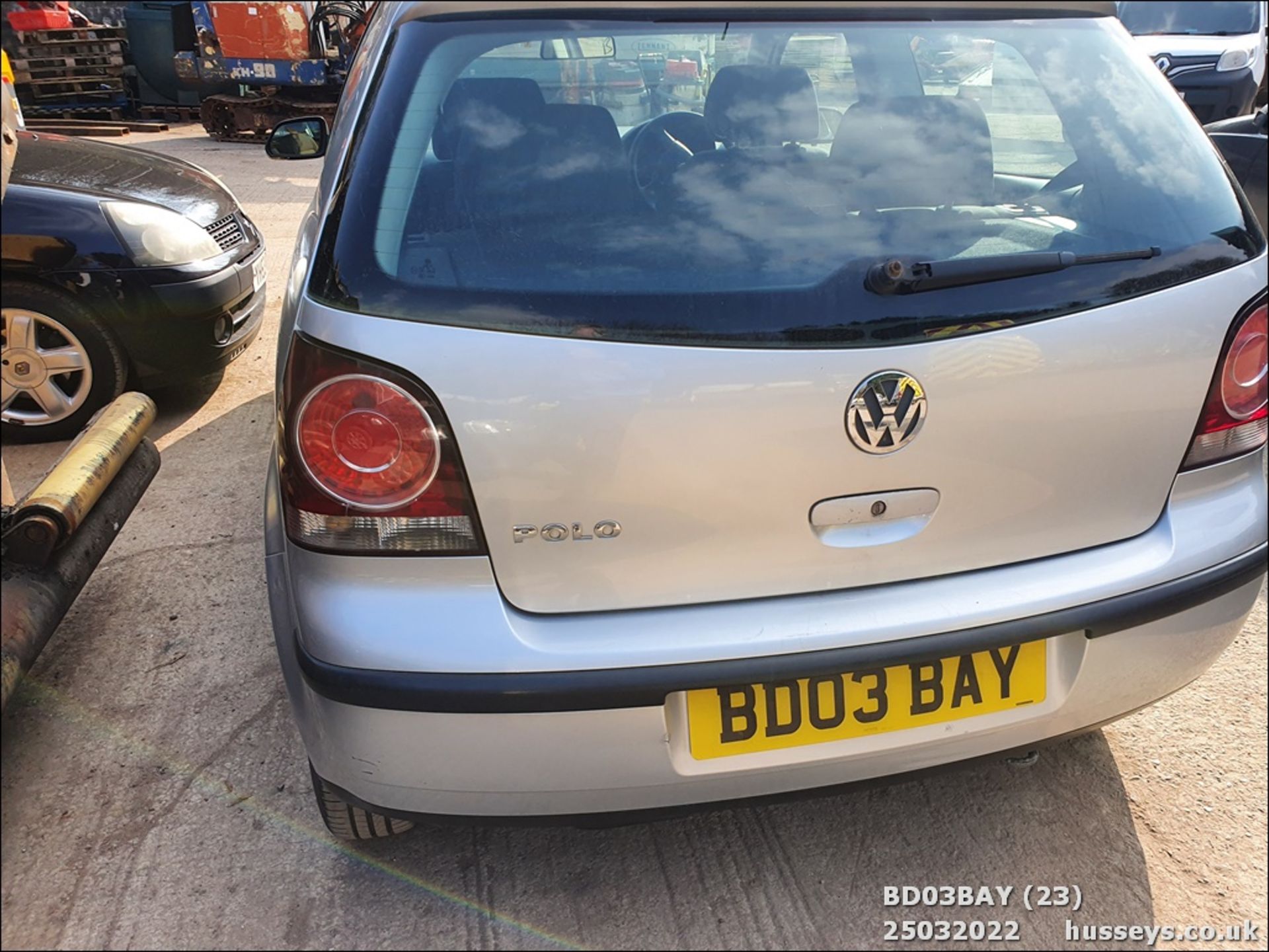 07/03 VOLKSWAGEN POLO E 55 - 1198cc 3dr Hatchback (Silver, 65k) - Image 23 of 34