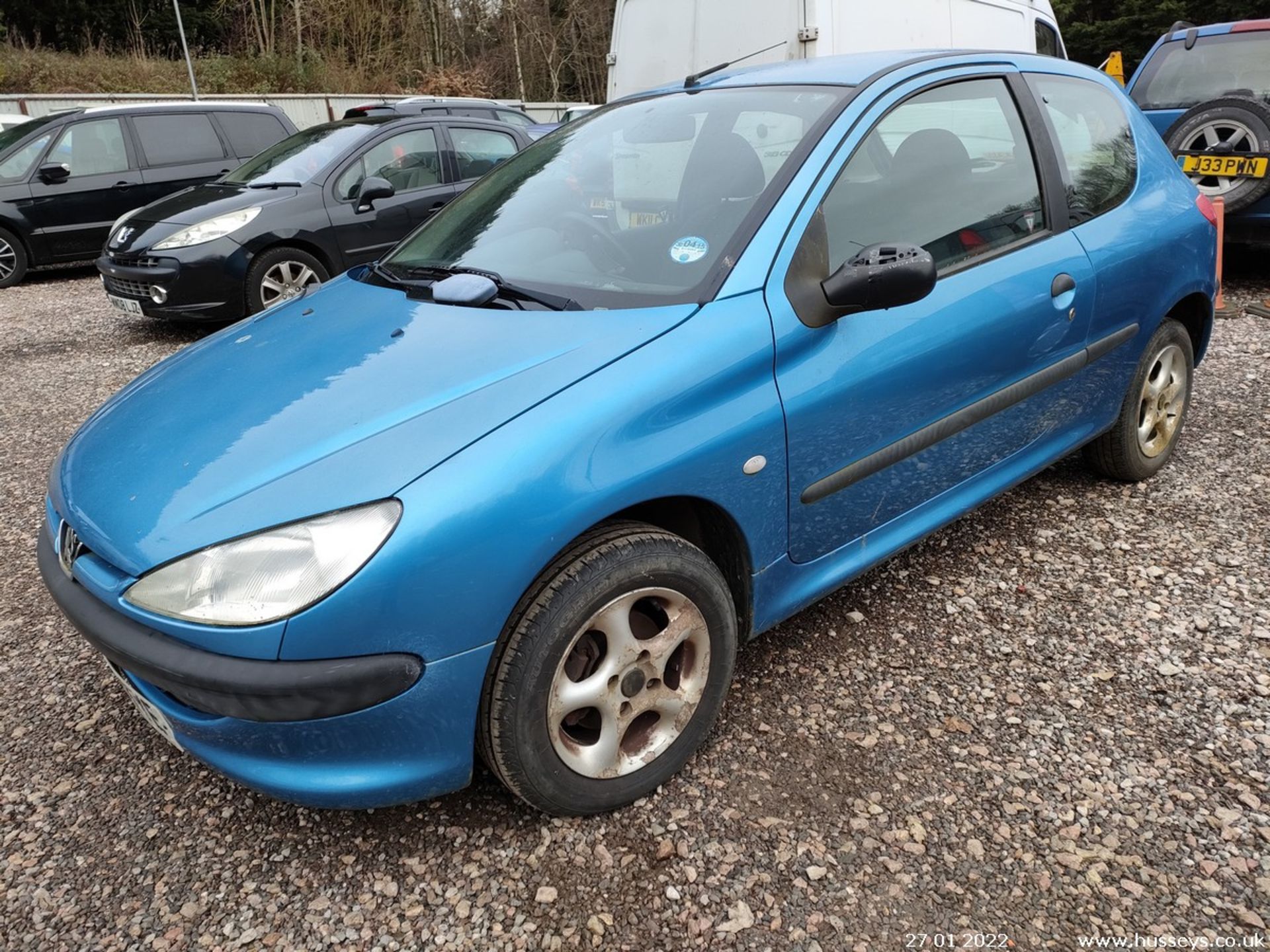 02/02 PEUGEOT 206 STYLE HDI - 1398cc 3dr Hatchback (Blue, 103k) - Image 7 of 63