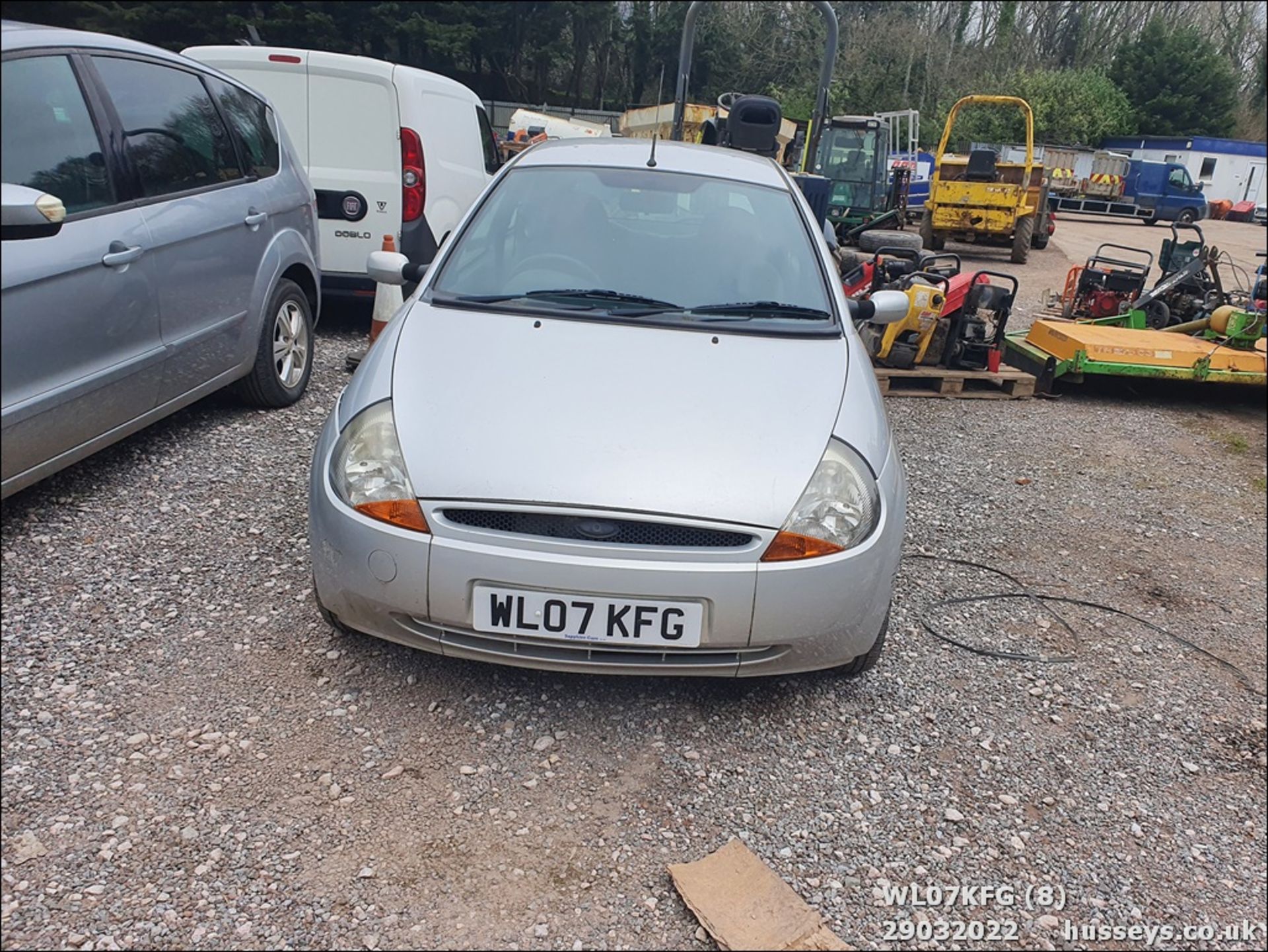 07/07 FORD KA STYLE CLIMATE - 1297cc 3dr Hatchback (Silver) - Image 8 of 24