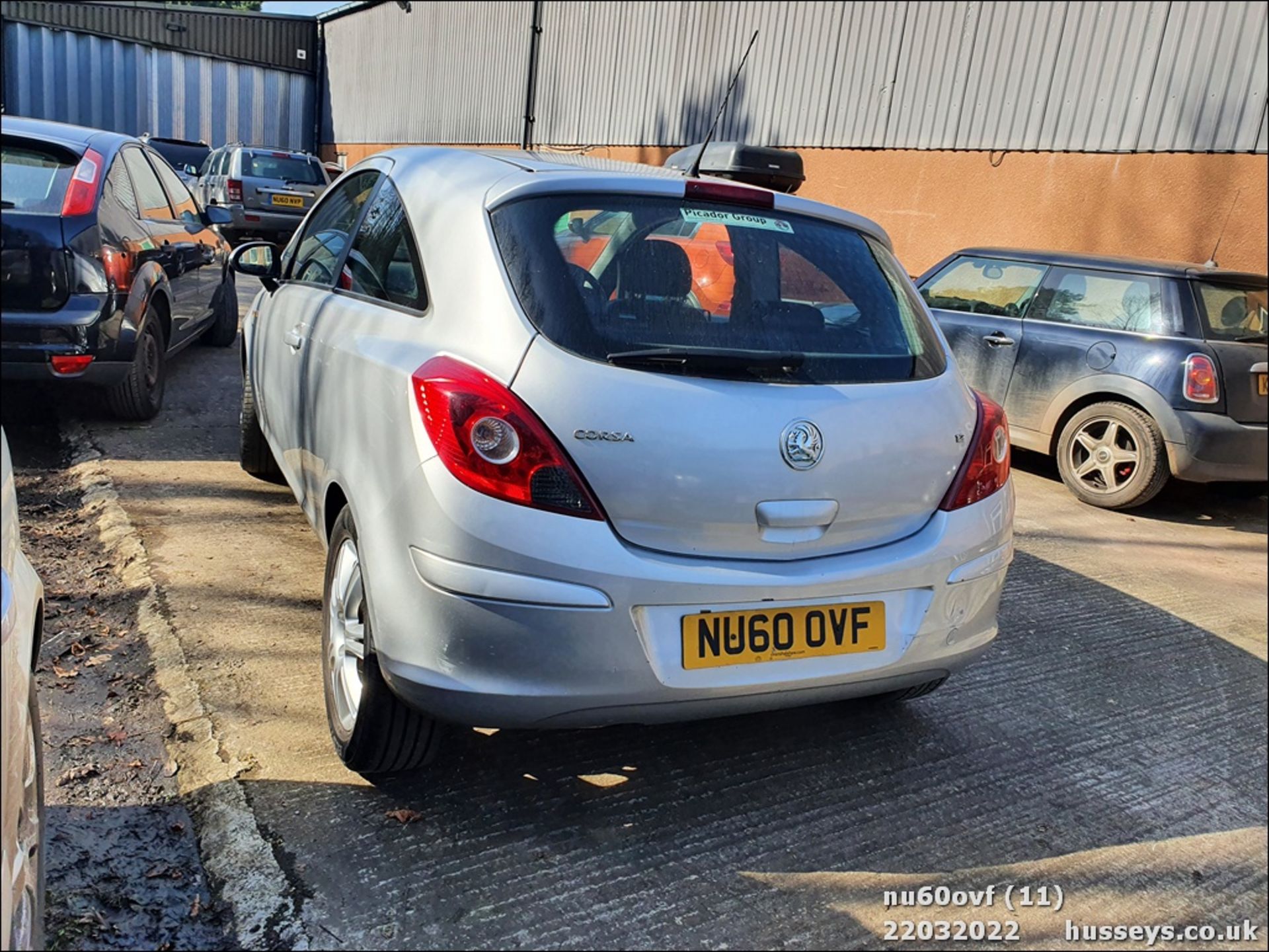 10/60 VAUXHALL CORSA SE - 1229cc 3dr Hatchback (Silver) - Image 12 of 31