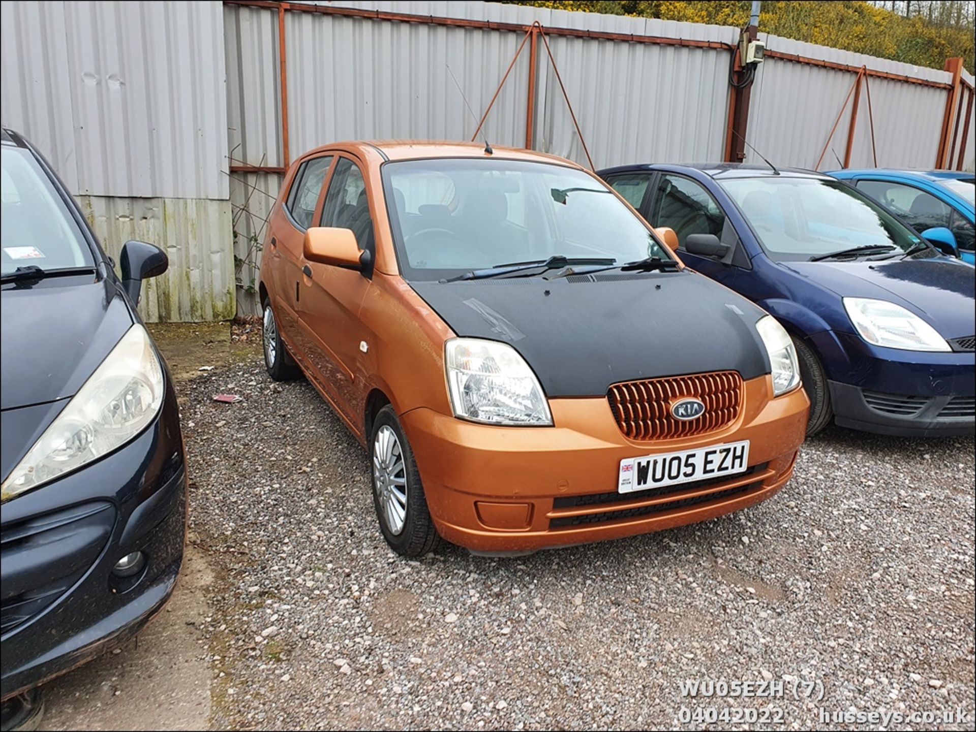 05/05 KIA PICANTO LX AUTO - 1086cc 5dr Hatchback (Orange, 84k) - Image 7 of 37