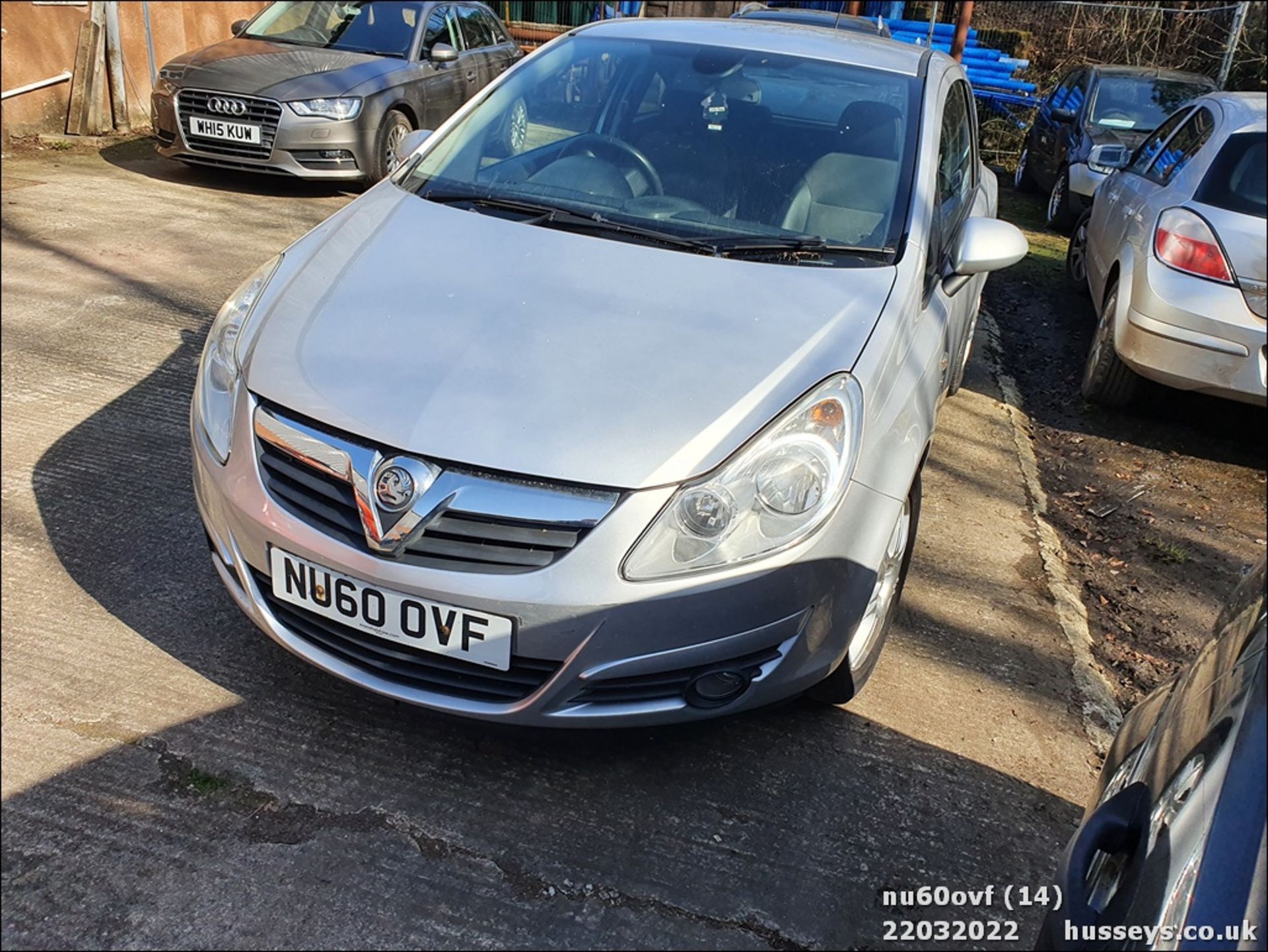 10/60 VAUXHALL CORSA SE - 1229cc 3dr Hatchback (Silver) - Image 15 of 31