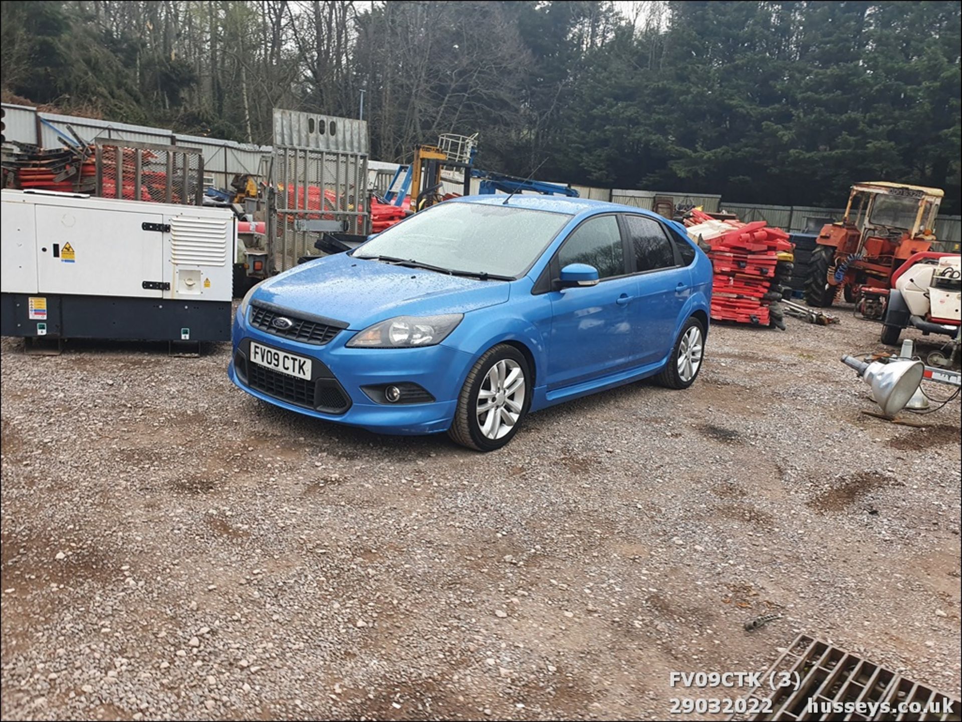 09/09 FORD FOCUS ZETEC S 115 TDCI - 1753cc 5dr Hatchback (Blue, 168k) - Image 3 of 32