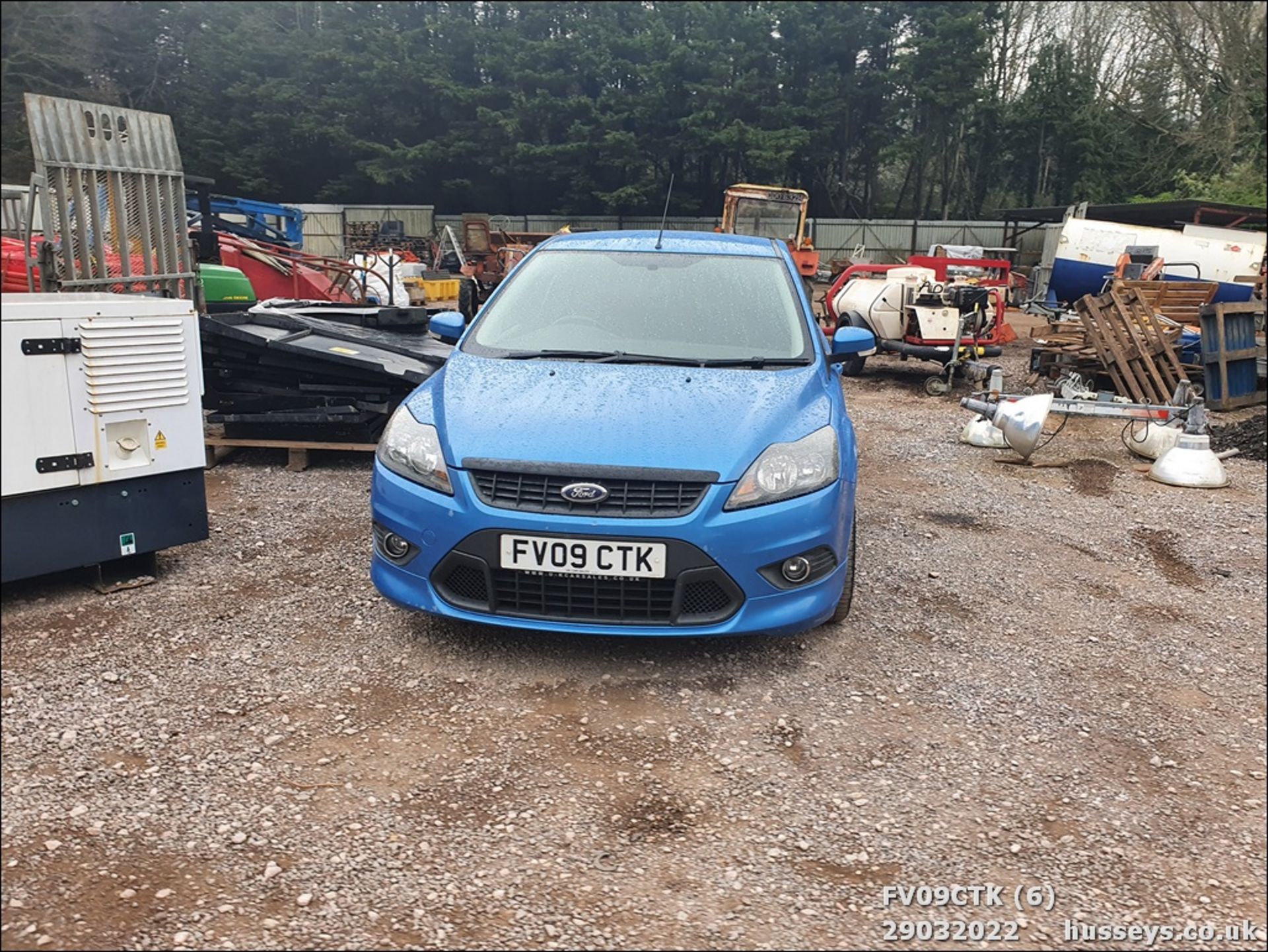 09/09 FORD FOCUS ZETEC S 115 TDCI - 1753cc 5dr Hatchback (Blue, 168k) - Image 6 of 32