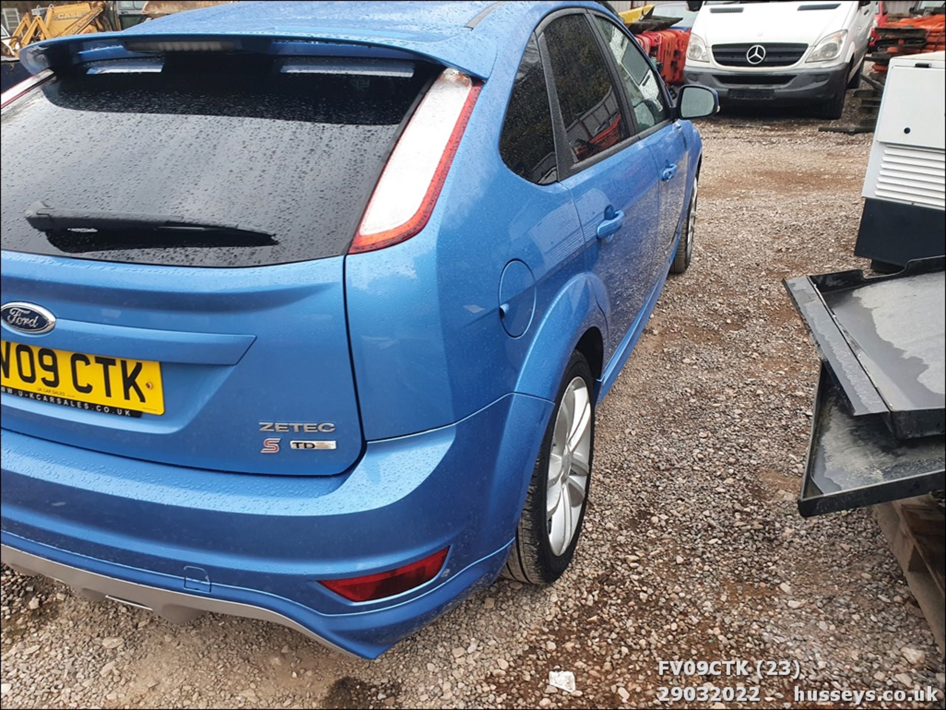 09/09 FORD FOCUS ZETEC S 115 TDCI - 1753cc 5dr Hatchback (Blue, 168k) - Image 23 of 32