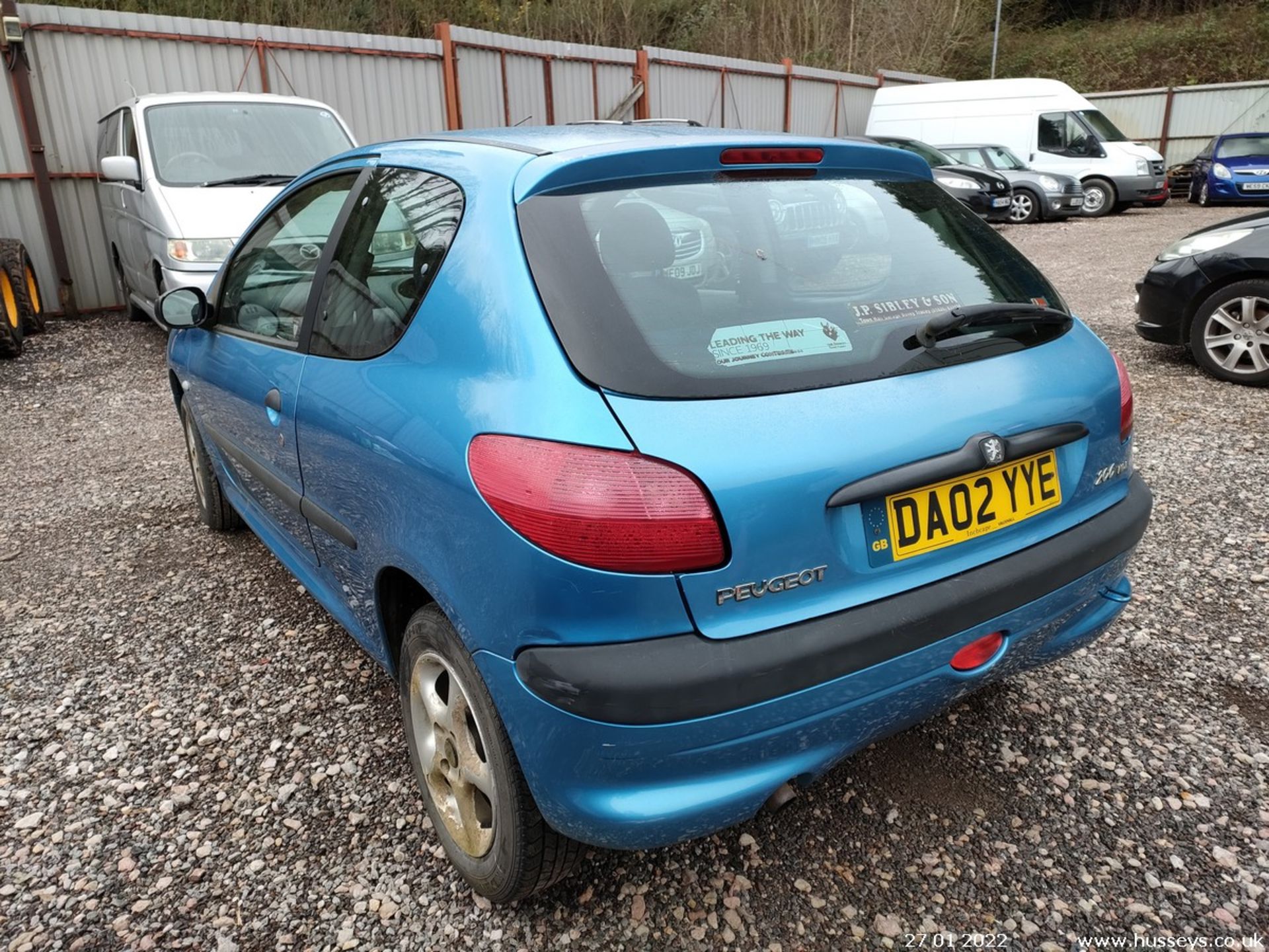 02/02 PEUGEOT 206 STYLE HDI - 1398cc 3dr Hatchback (Blue, 103k) - Image 13 of 63