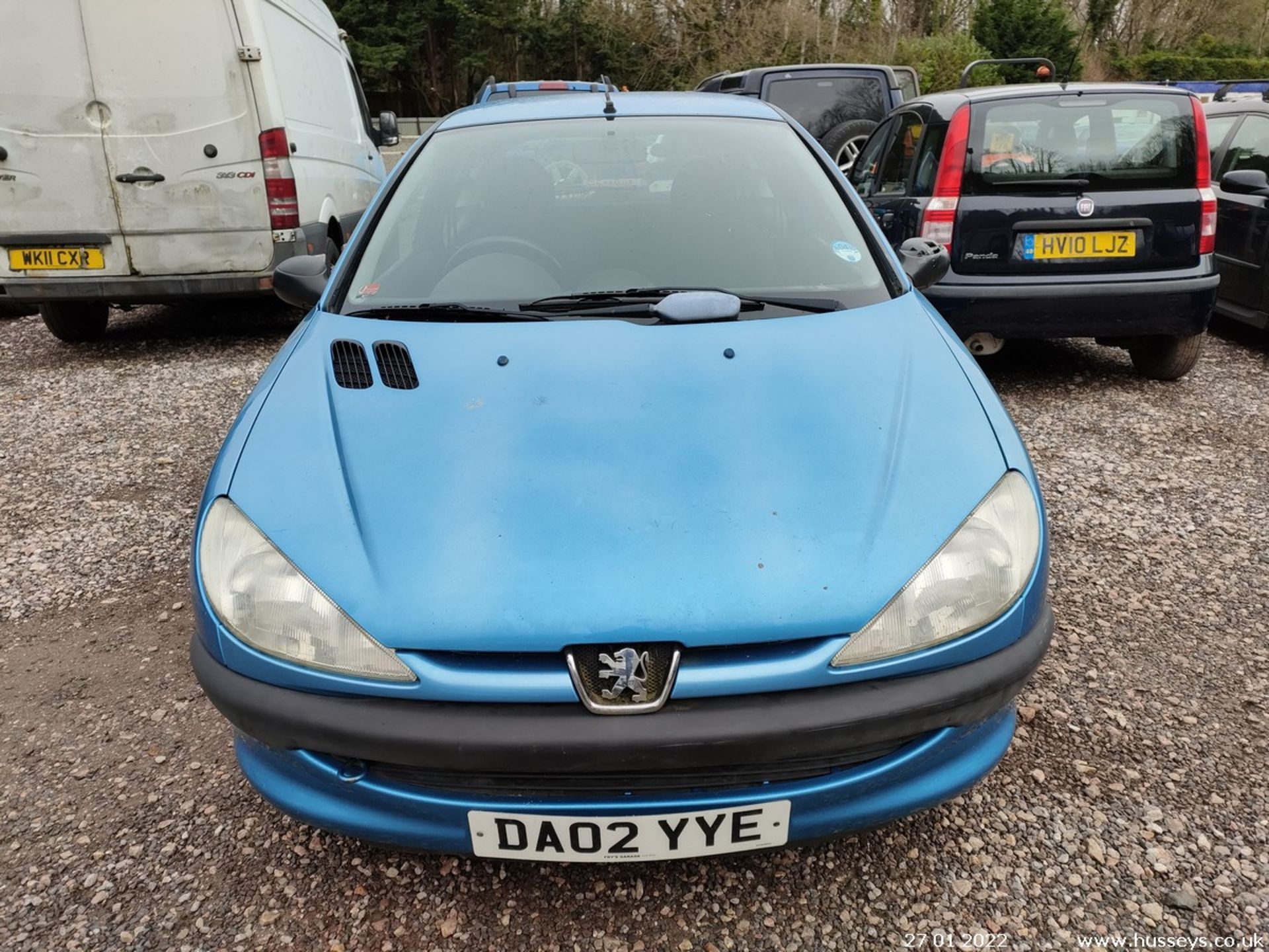 02/02 PEUGEOT 206 STYLE HDI - 1398cc 3dr Hatchback (Blue, 103k) - Image 4 of 63