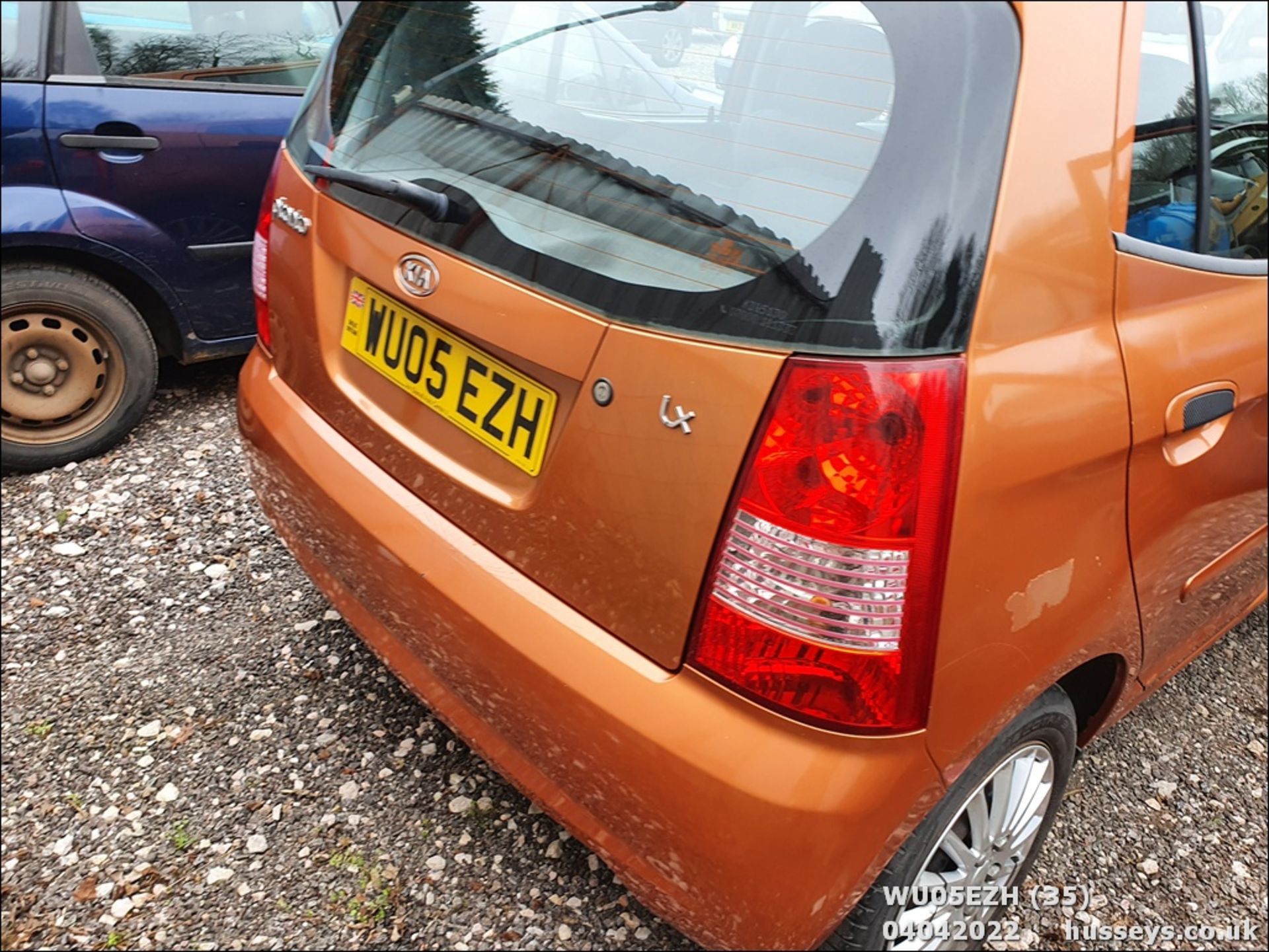 05/05 KIA PICANTO LX AUTO - 1086cc 5dr Hatchback (Orange, 84k) - Image 33 of 37