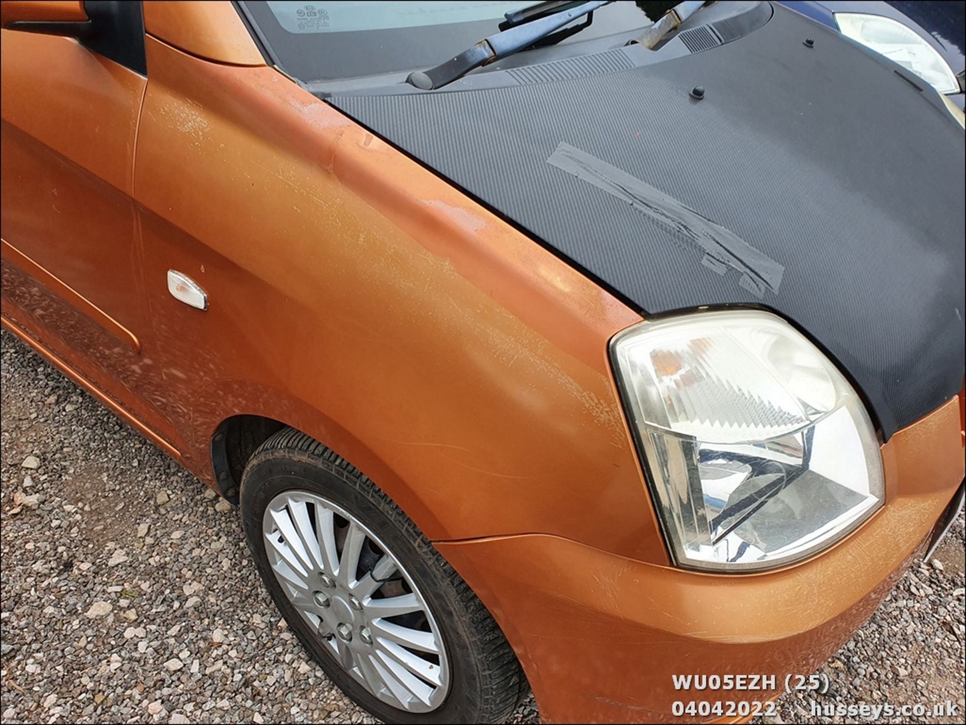 05/05 KIA PICANTO LX AUTO - 1086cc 5dr Hatchback (Orange, 84k) - Image 25 of 37