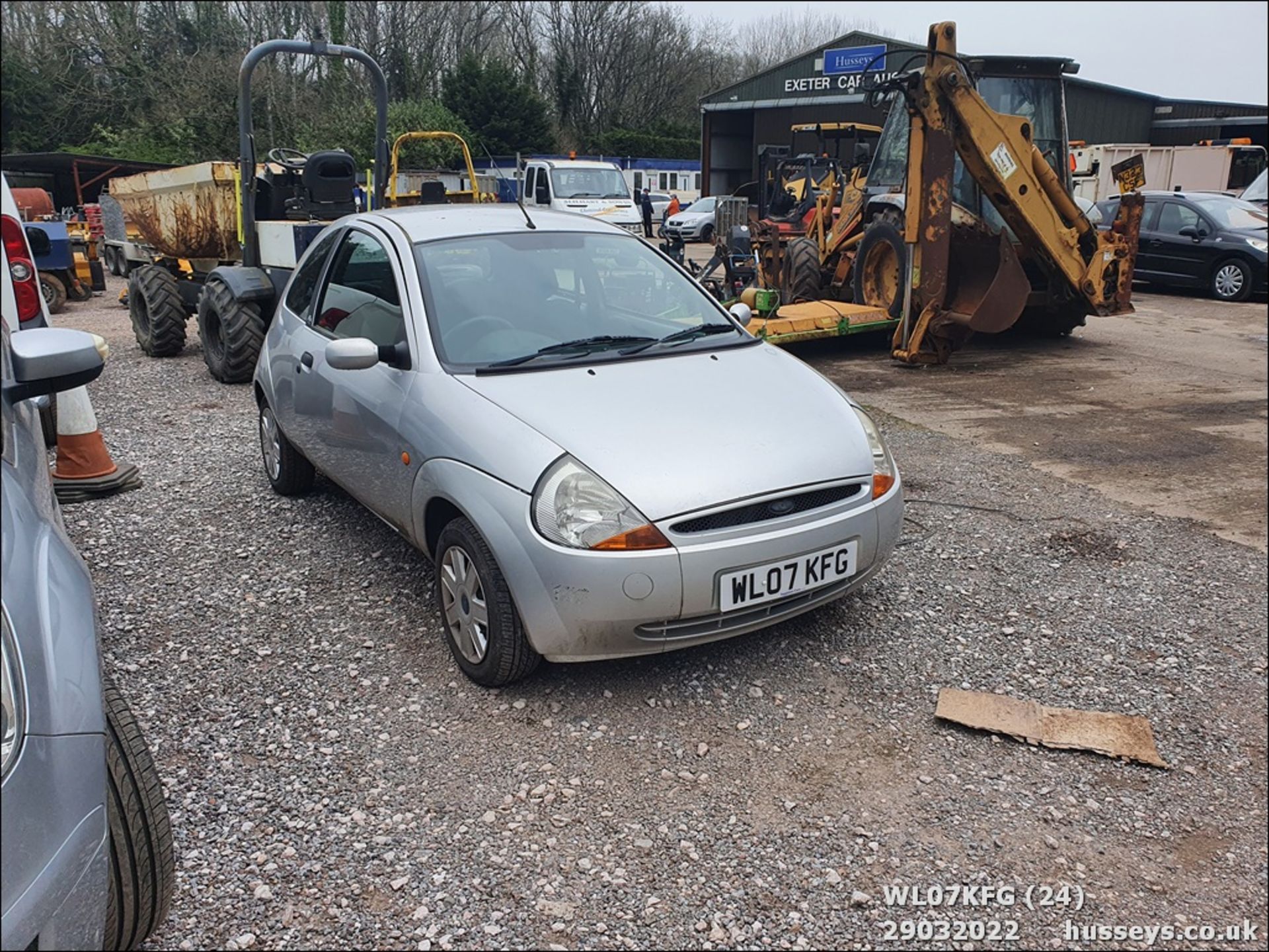 07/07 FORD KA STYLE CLIMATE - 1297cc 3dr Hatchback (Silver) - Image 24 of 24