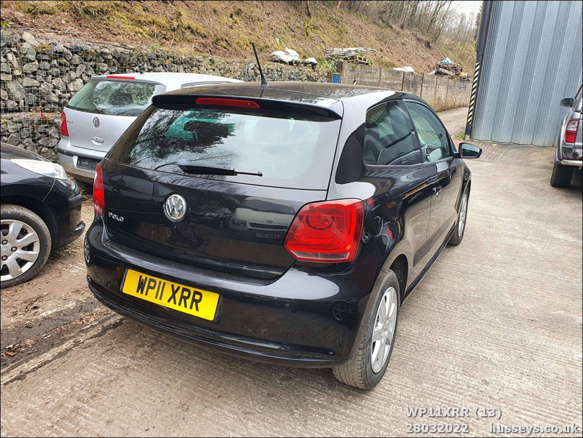 11/11 VOLKSWAGEN POLO MATCH 60 - 1198cc 3dr Hatchback (Black, 127k) - Image 13 of 40