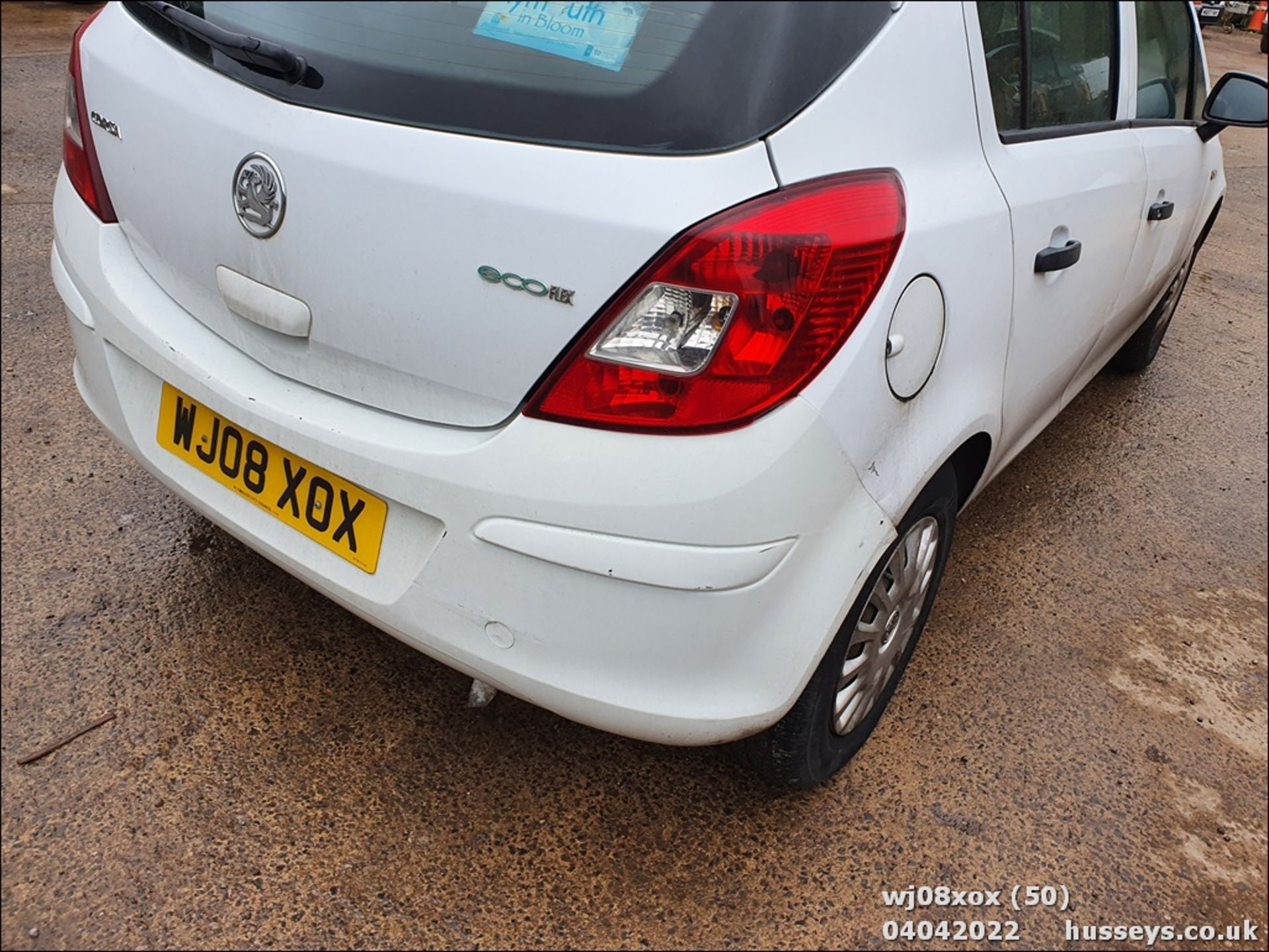 08/08 VAUXHALL CORSA LIFE CDTI - 1248cc 5dr Hatchback (White) - Image 50 of 52