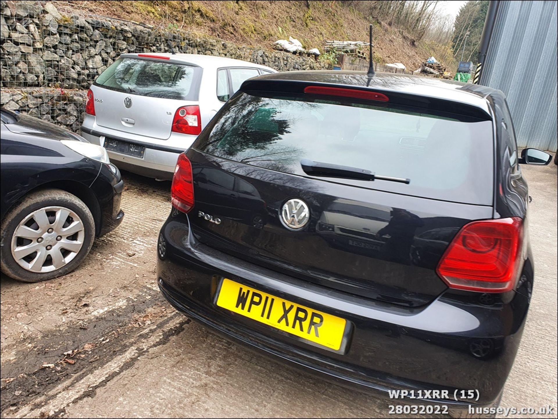 11/11 VOLKSWAGEN POLO MATCH 60 - 1198cc 3dr Hatchback (Black, 127k) - Image 15 of 40