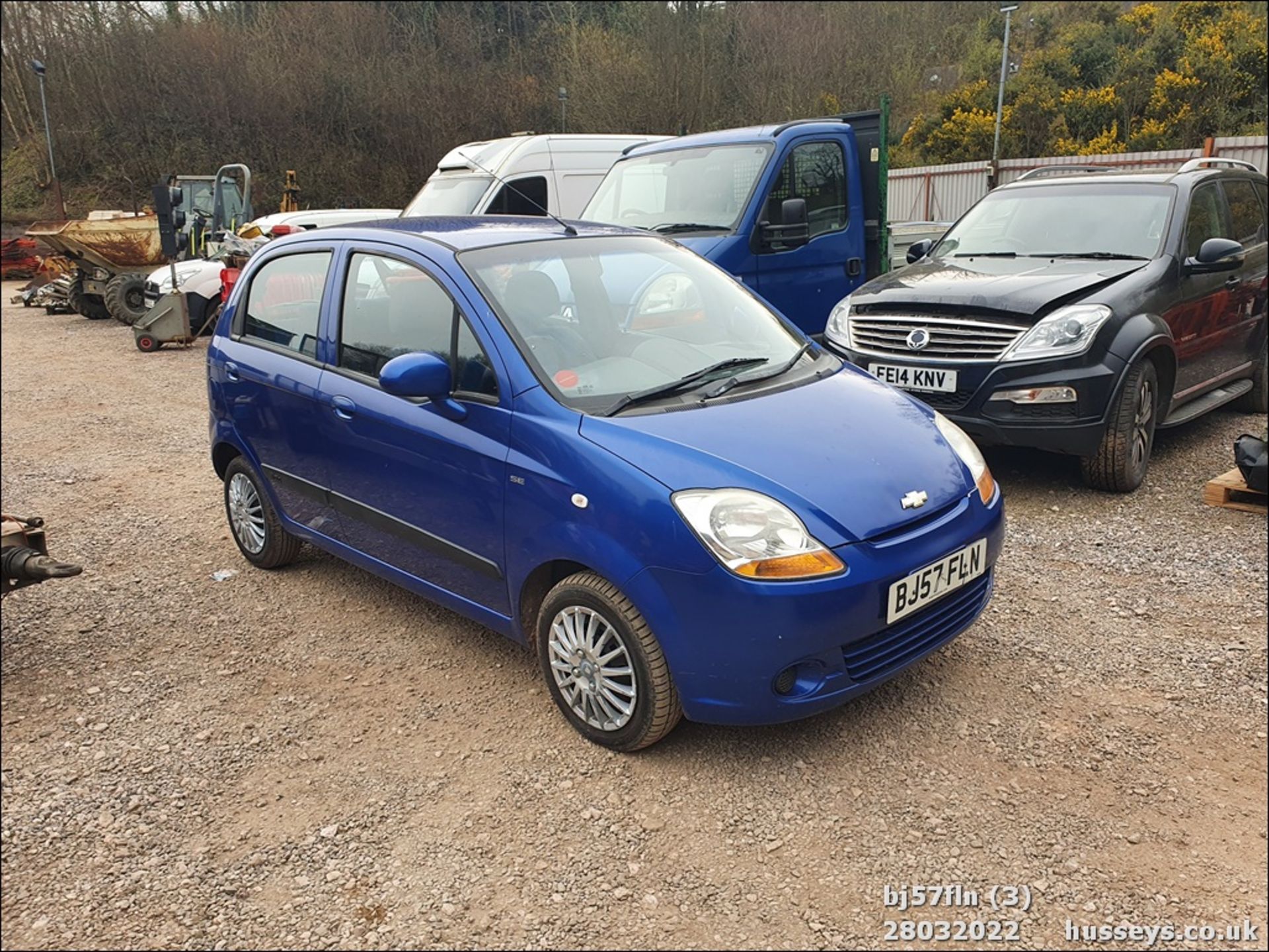 07/57 CHEVROLET MATIZ SE - 995cc 5dr Hatchback (Blue, 70k) - Image 3 of 24