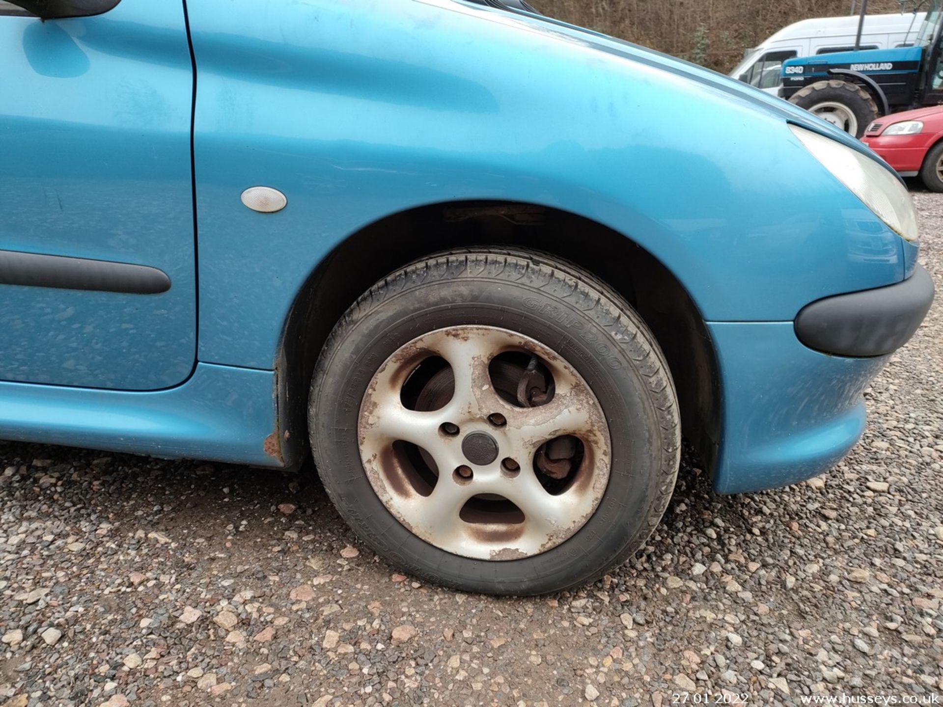 02/02 PEUGEOT 206 STYLE HDI - 1398cc 3dr Hatchback (Blue, 103k) - Image 18 of 63