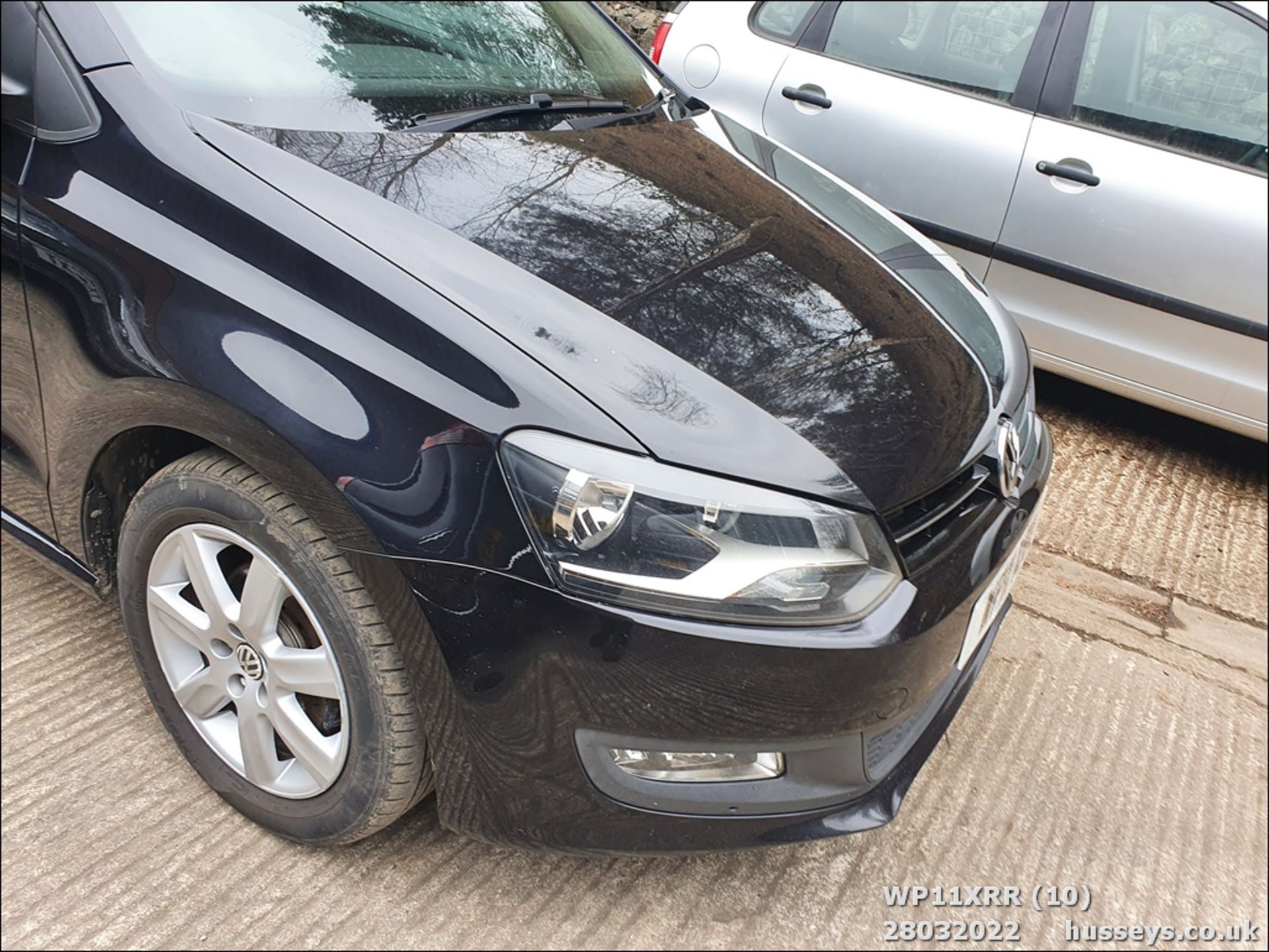 11/11 VOLKSWAGEN POLO MATCH 60 - 1198cc 3dr Hatchback (Black, 127k) - Image 10 of 40