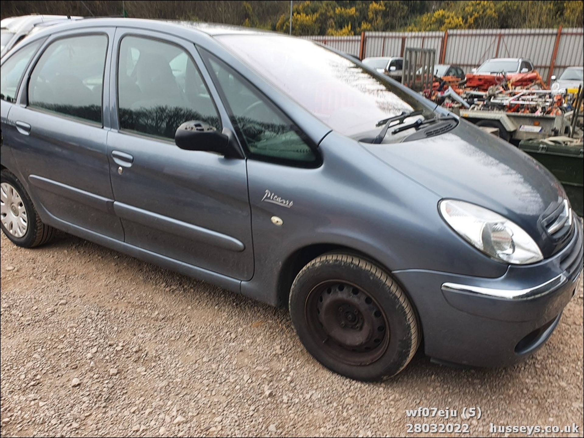 07/07 CITROEN XSARA PICASSO DESIRE 92 - 1560cc 5dr MPV (Grey) - Image 5 of 32