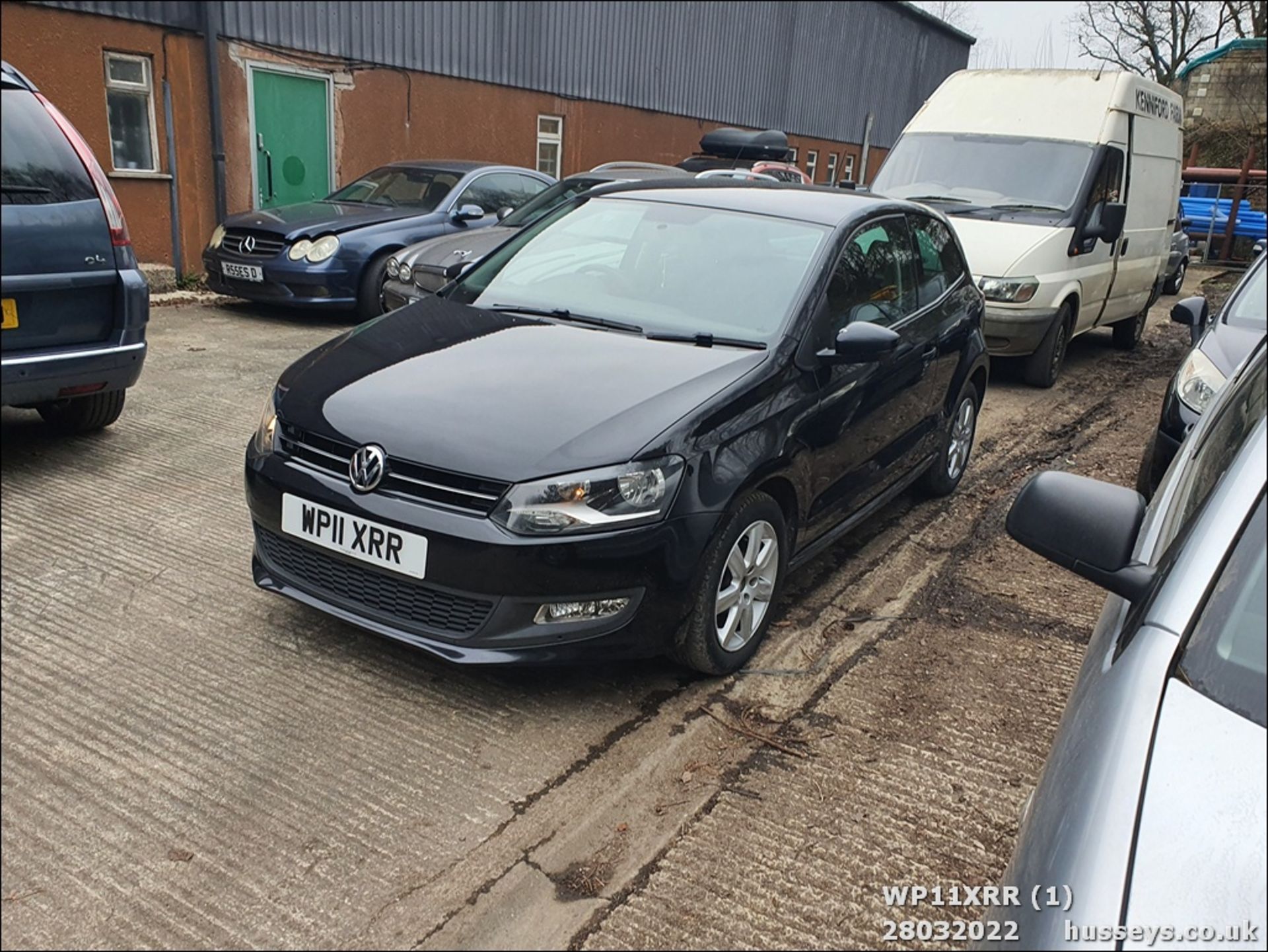 11/11 VOLKSWAGEN POLO MATCH 60 - 1198cc 3dr Hatchback (Black, 127k) - Image 2 of 40