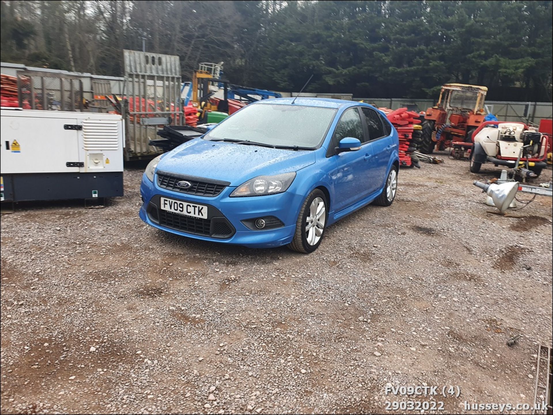 09/09 FORD FOCUS ZETEC S 115 TDCI - 1753cc 5dr Hatchback (Blue, 168k) - Image 4 of 32