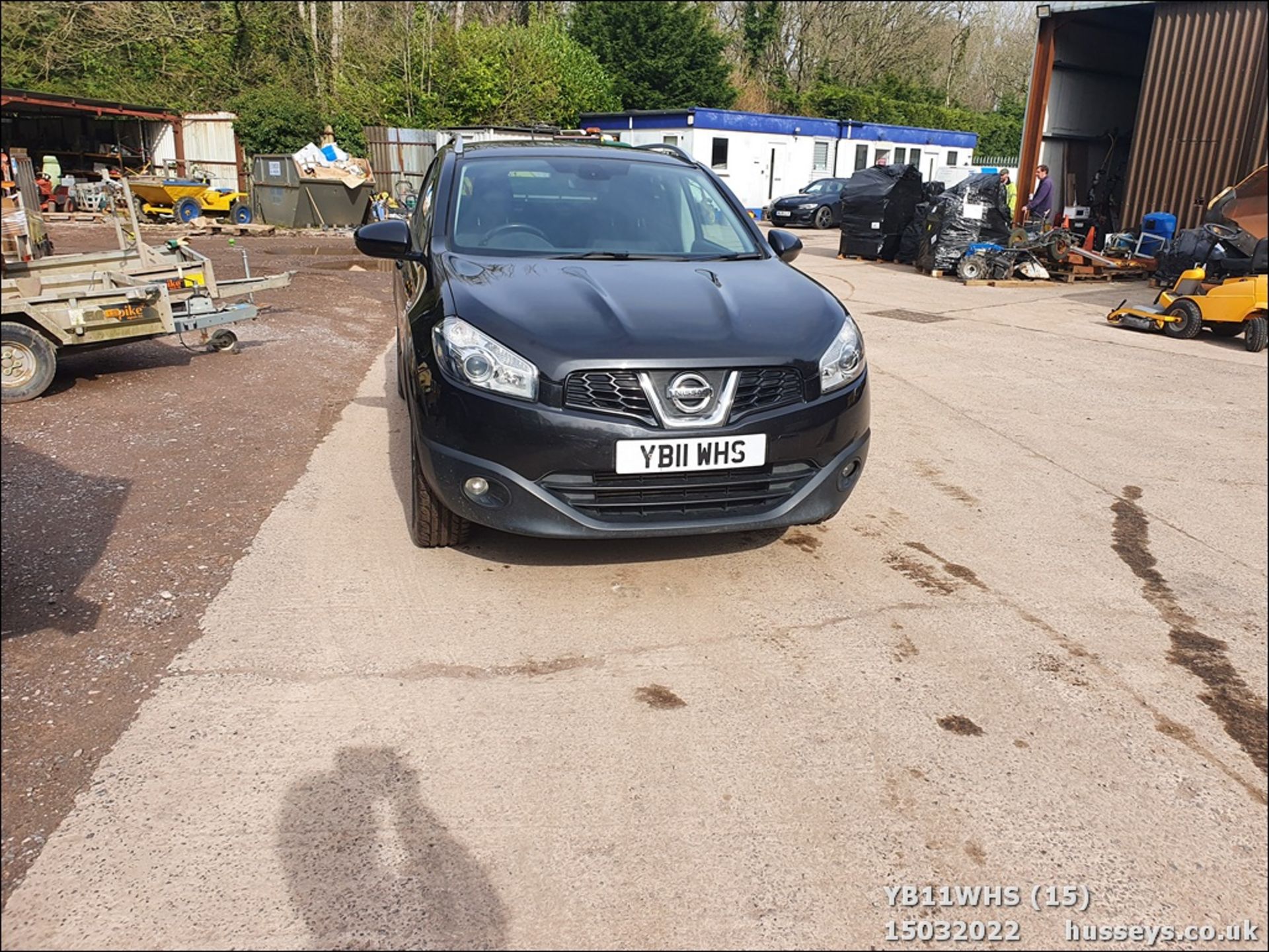 11/11 NISSAN QASHQAI N-TEC DCI - 1461cc 5dr Hatchback (Black, 148k) - Image 15 of 33