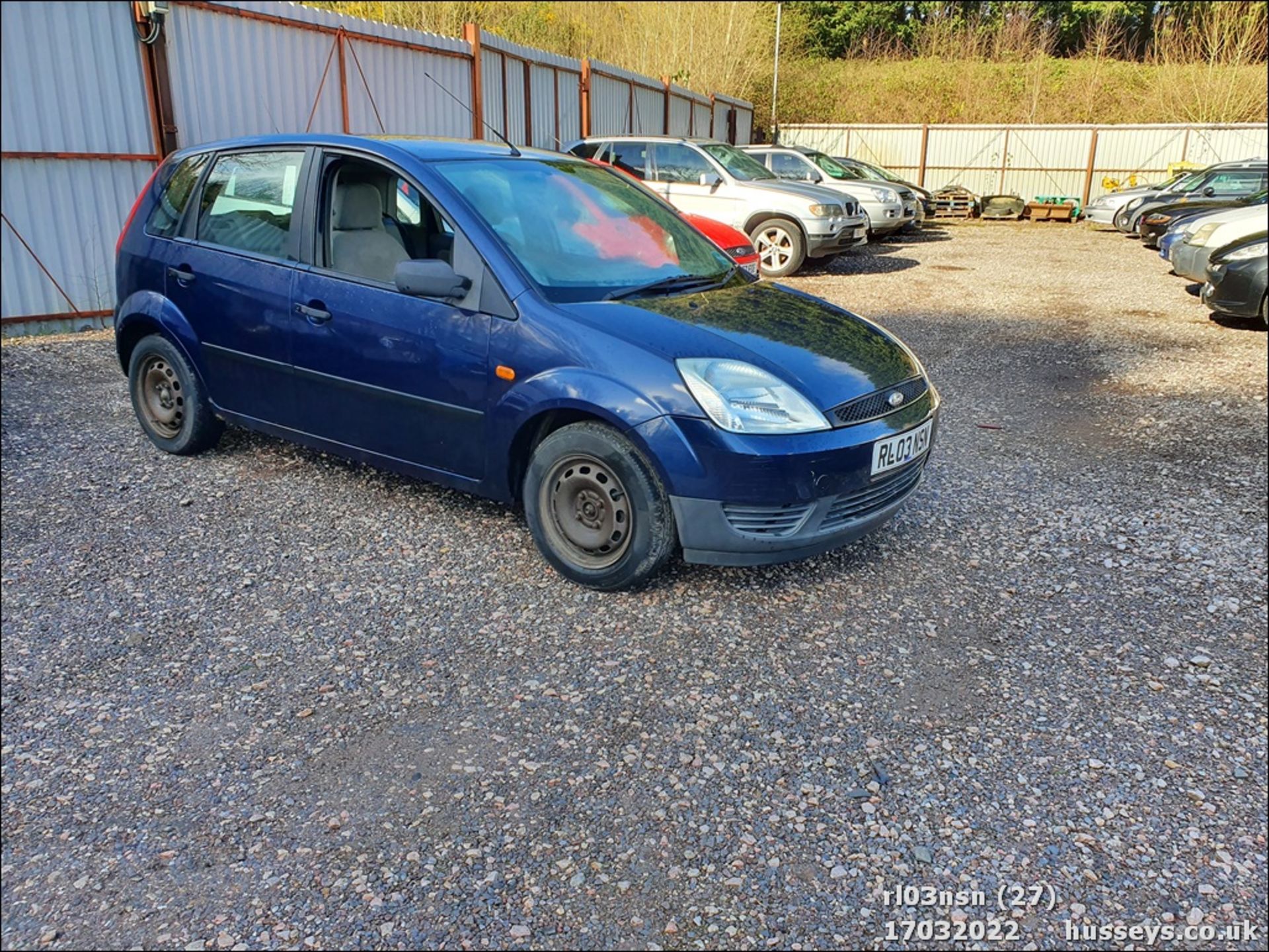 03/03 FORD FIESTA - 1388cc 5dr Hatchback (Blue, 117k) - Image 27 of 28