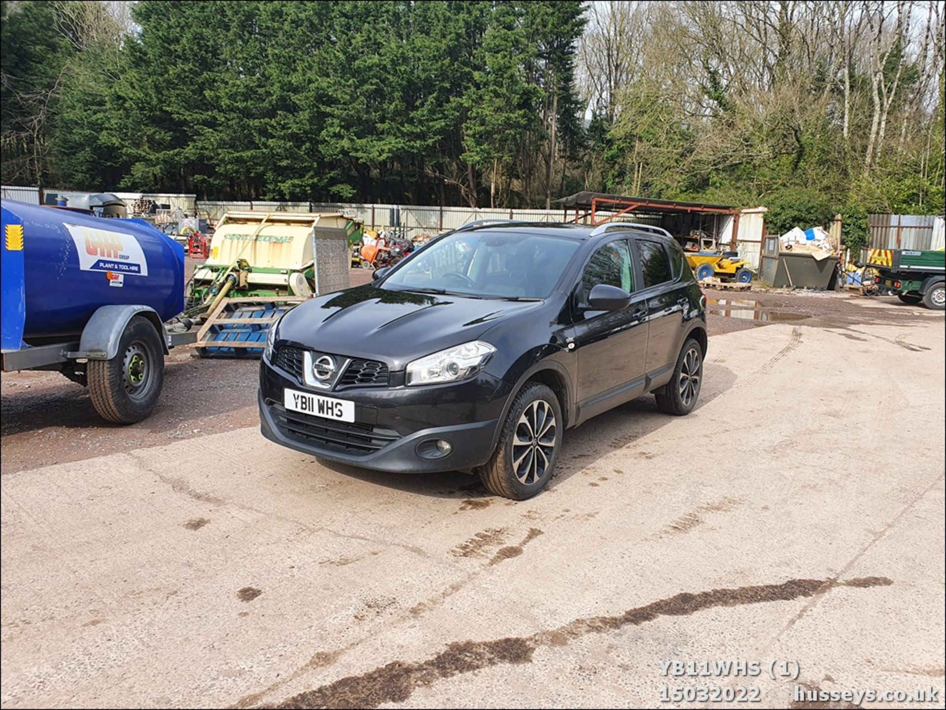 11/11 NISSAN QASHQAI N-TEC DCI - 1461cc 5dr Hatchback (Black, 148k) - Image 2 of 33