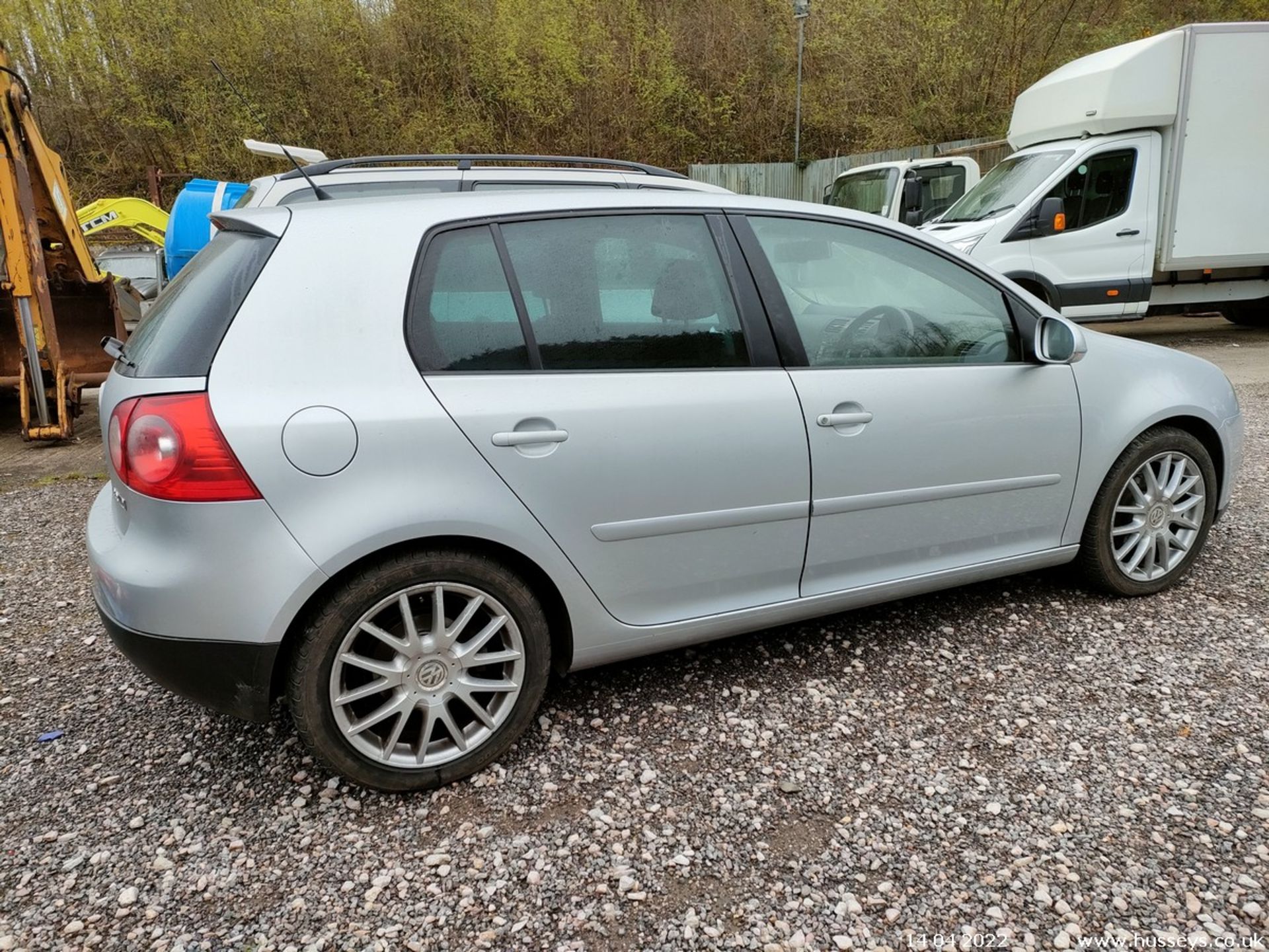 08/08 VOLKSWAGEN GOLF GT TDI 140 - 1968cc 5dr Hatchback (Silver, 108k) - Image 14 of 22