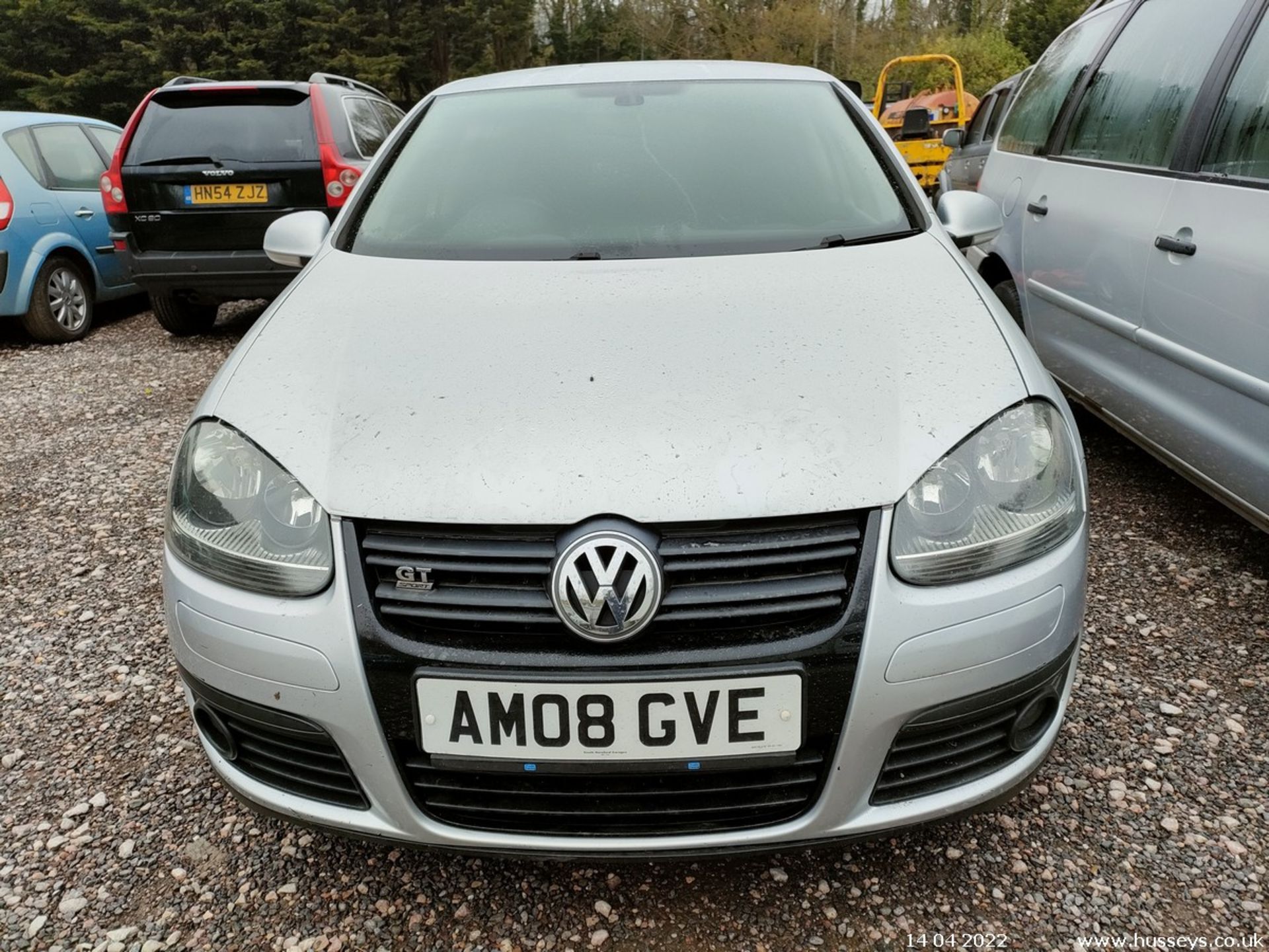 08/08 VOLKSWAGEN GOLF GT TDI 140 - 1968cc 5dr Hatchback (Silver, 108k) - Image 4 of 22