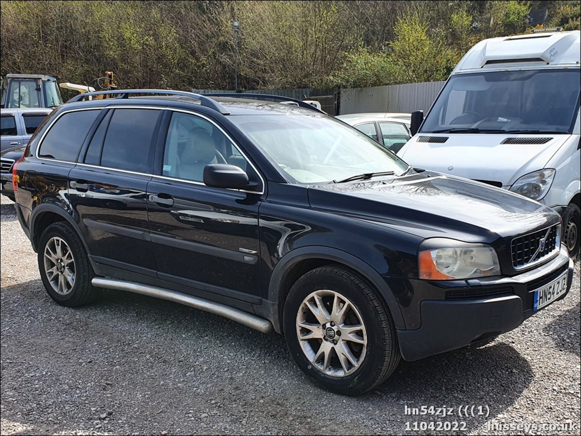 04/54 VOLVO XC 90 D5 SE AWD SEMI-AUTO - 2401cc 5dr Estate (Black, 195k)