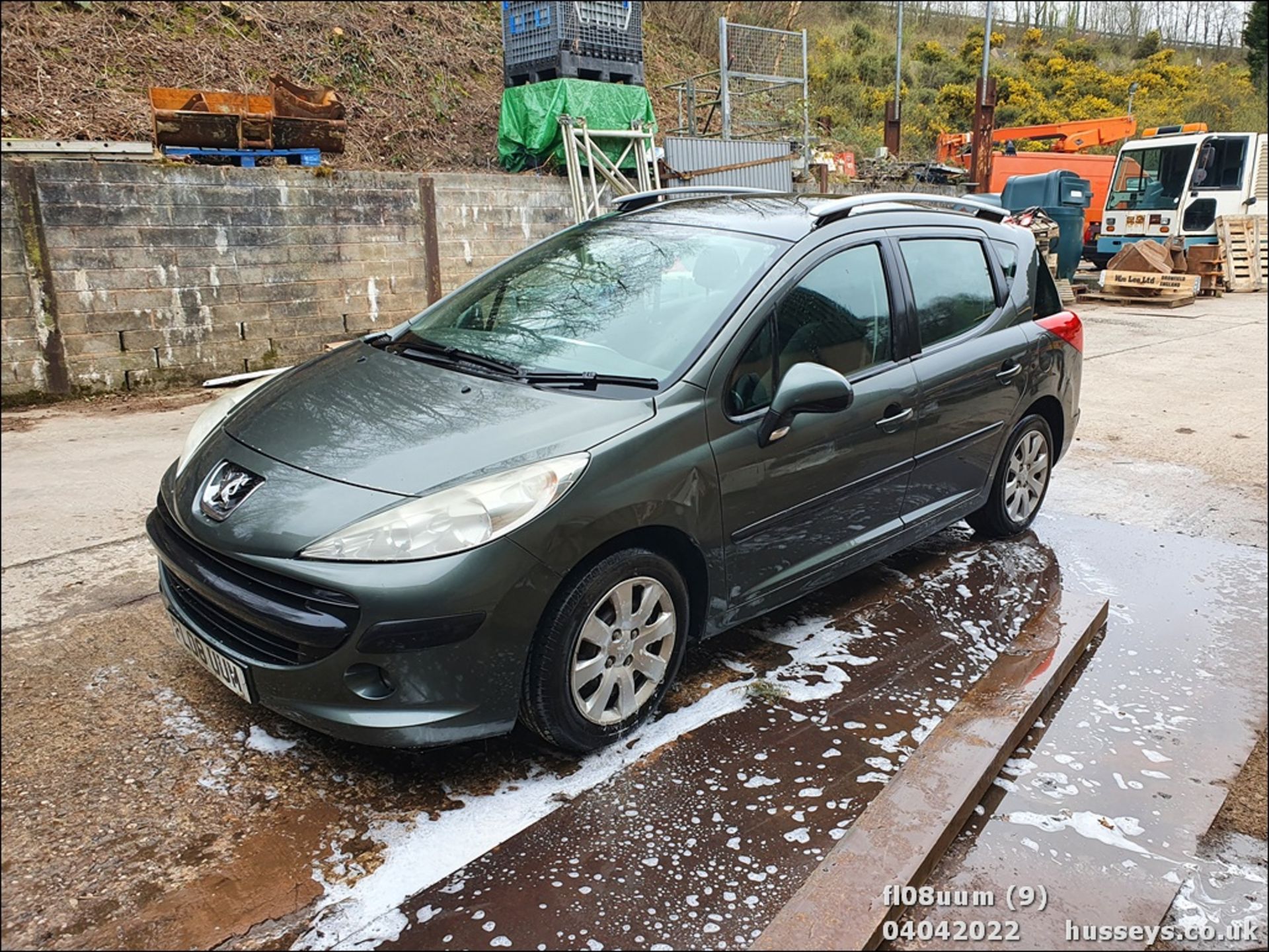 08/08 PEUGEOT 207 S SW - 1397cc 5dr Estate (Grey) - Image 9 of 26