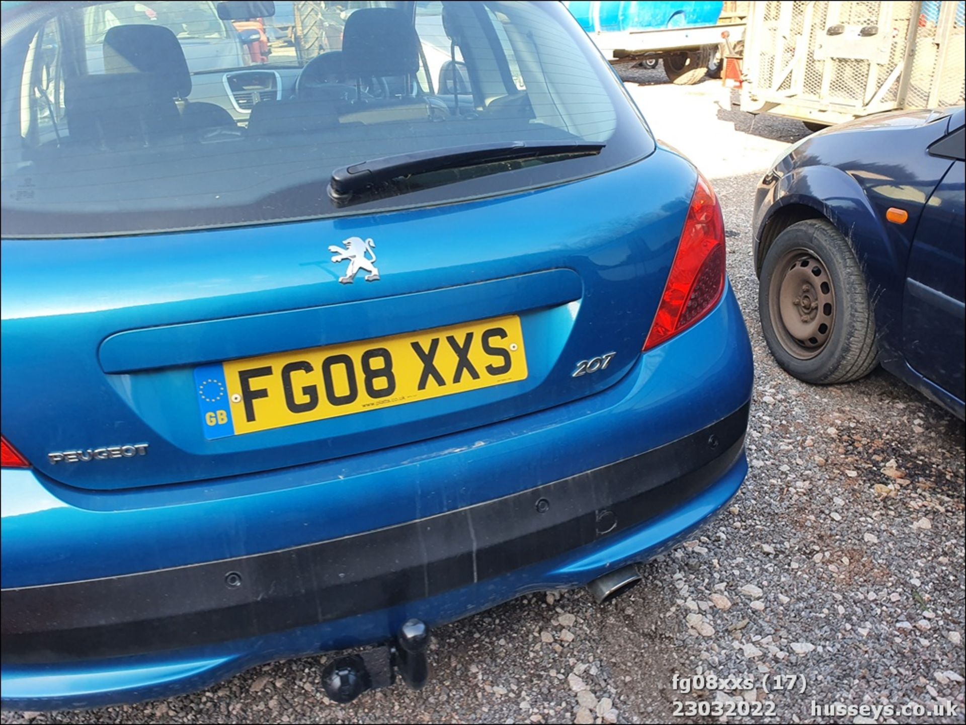 08/08 PEUGEOT 207 SPORT - 1397cc 3dr Hatchback (Blue) - Image 17 of 26