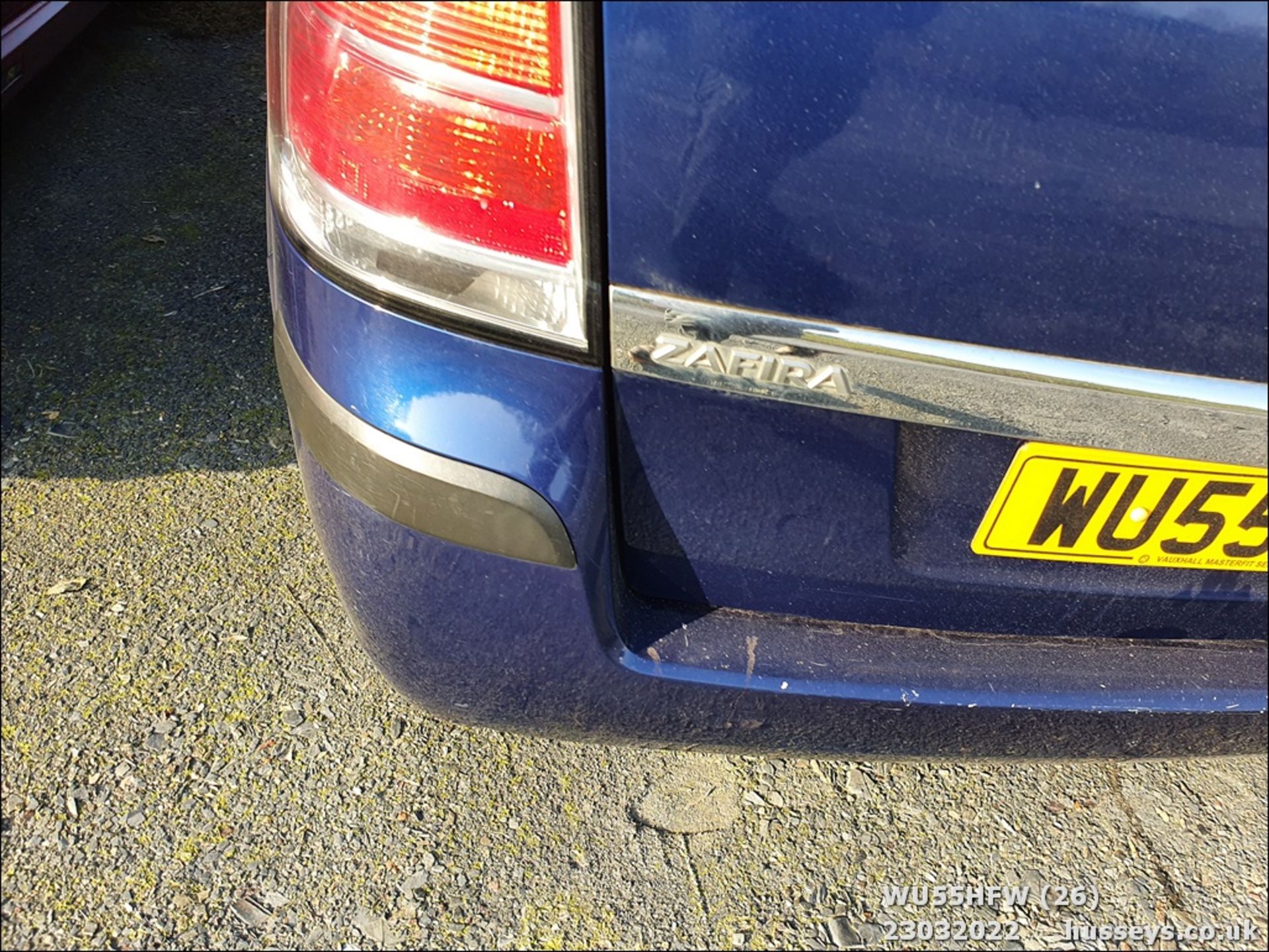 06/55 VAUXHALL ZAFIRA EXPRESSION - 1598cc 5dr MPV (Blue) - Image 26 of 32