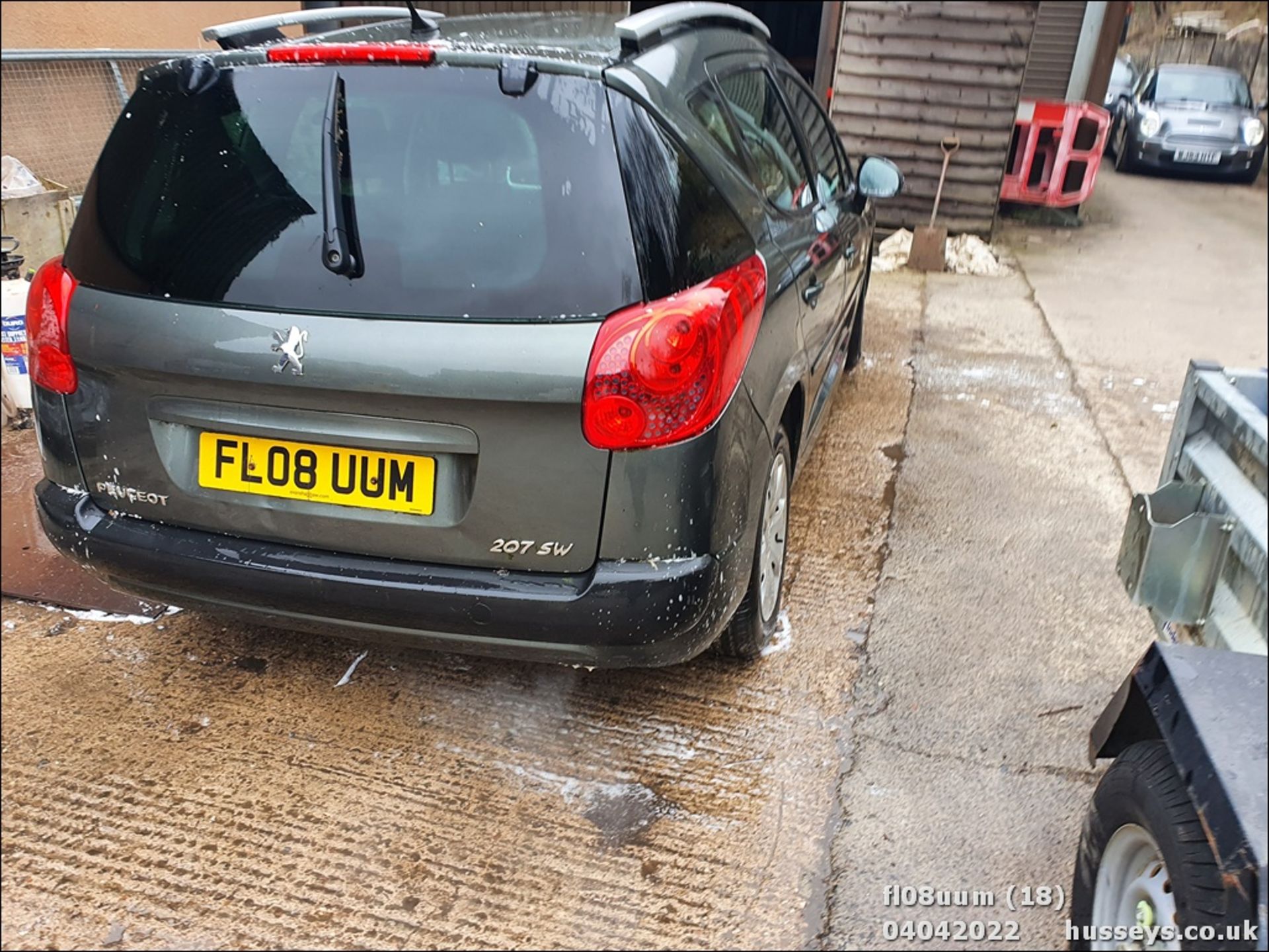 08/08 PEUGEOT 207 S SW - 1397cc 5dr Estate (Grey) - Image 18 of 26