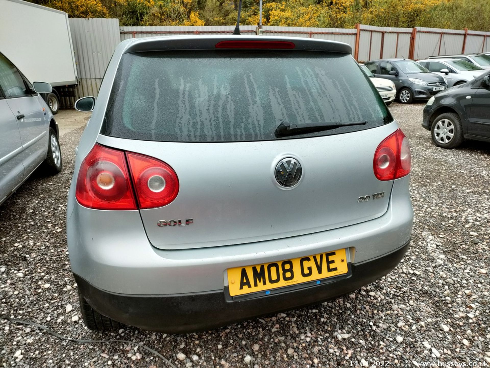 08/08 VOLKSWAGEN GOLF GT TDI 140 - 1968cc 5dr Hatchback (Silver, 108k) - Image 10 of 22