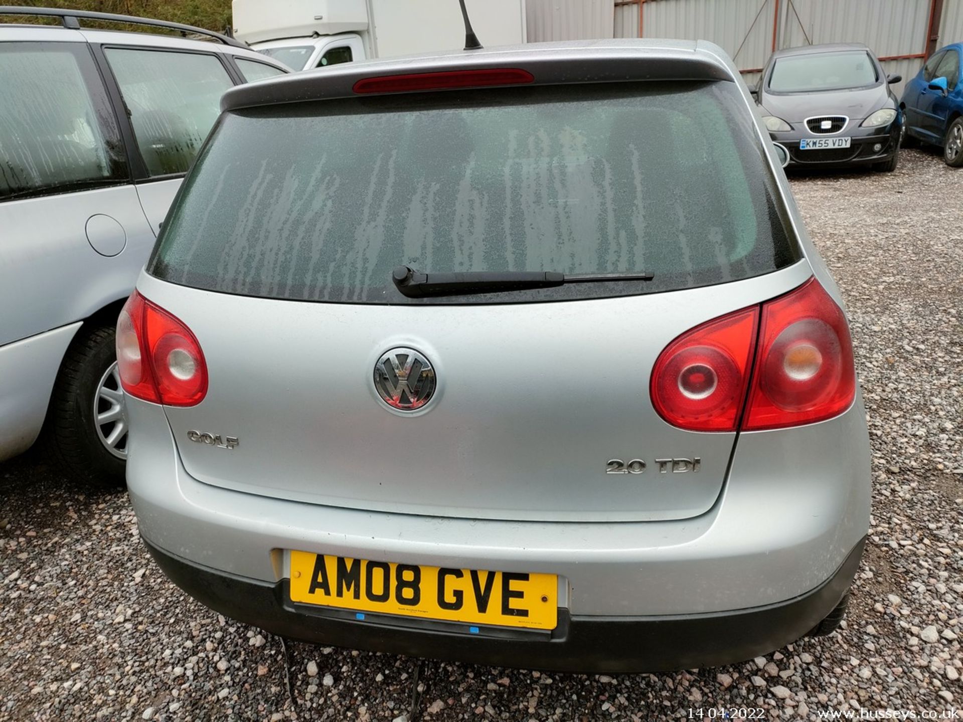 08/08 VOLKSWAGEN GOLF GT TDI 140 - 1968cc 5dr Hatchback (Silver, 108k) - Image 11 of 22