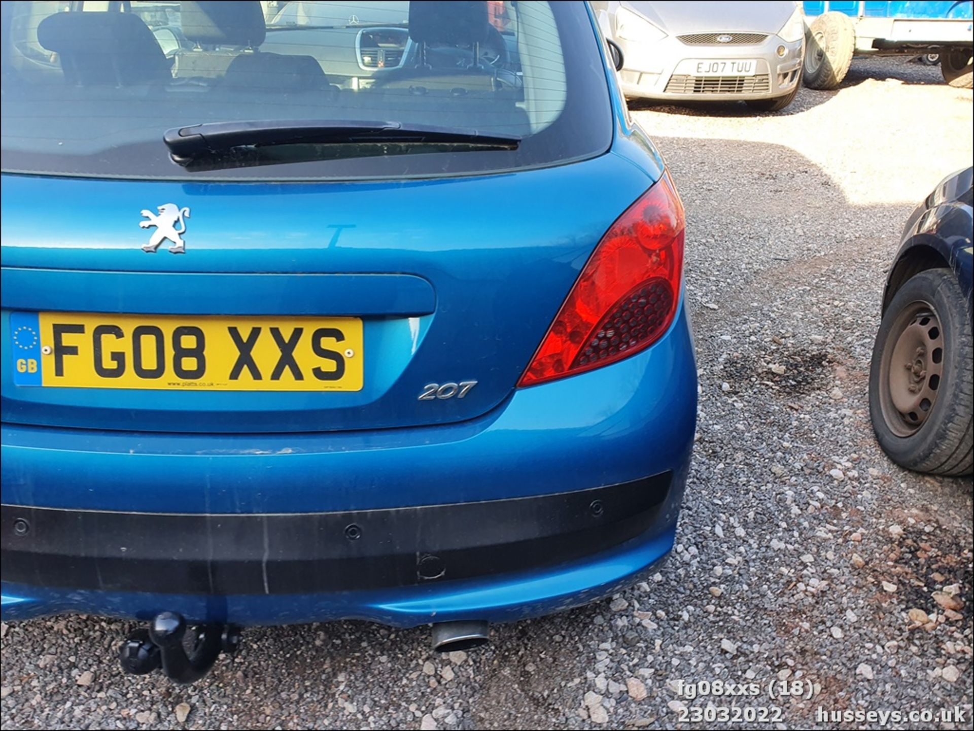 08/08 PEUGEOT 207 SPORT - 1397cc 3dr Hatchback (Blue) - Image 18 of 26