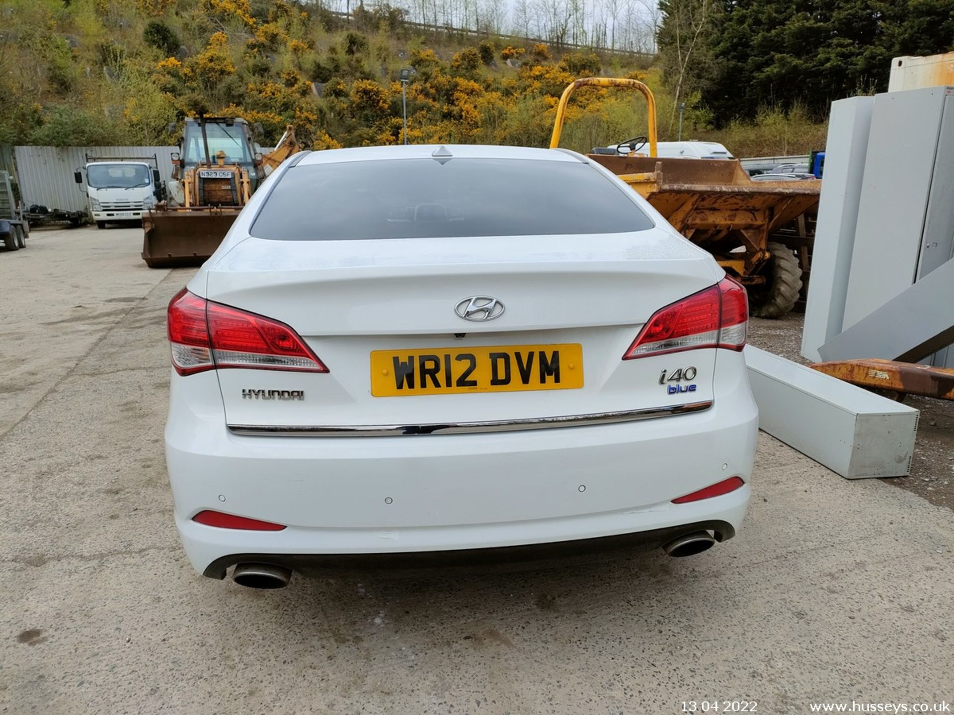 12/12 HYUNDAI I40 STYLE BLUE DRIVE CRDI - 1685cc 4dr Saloon (White, 78k) - Image 9 of 21