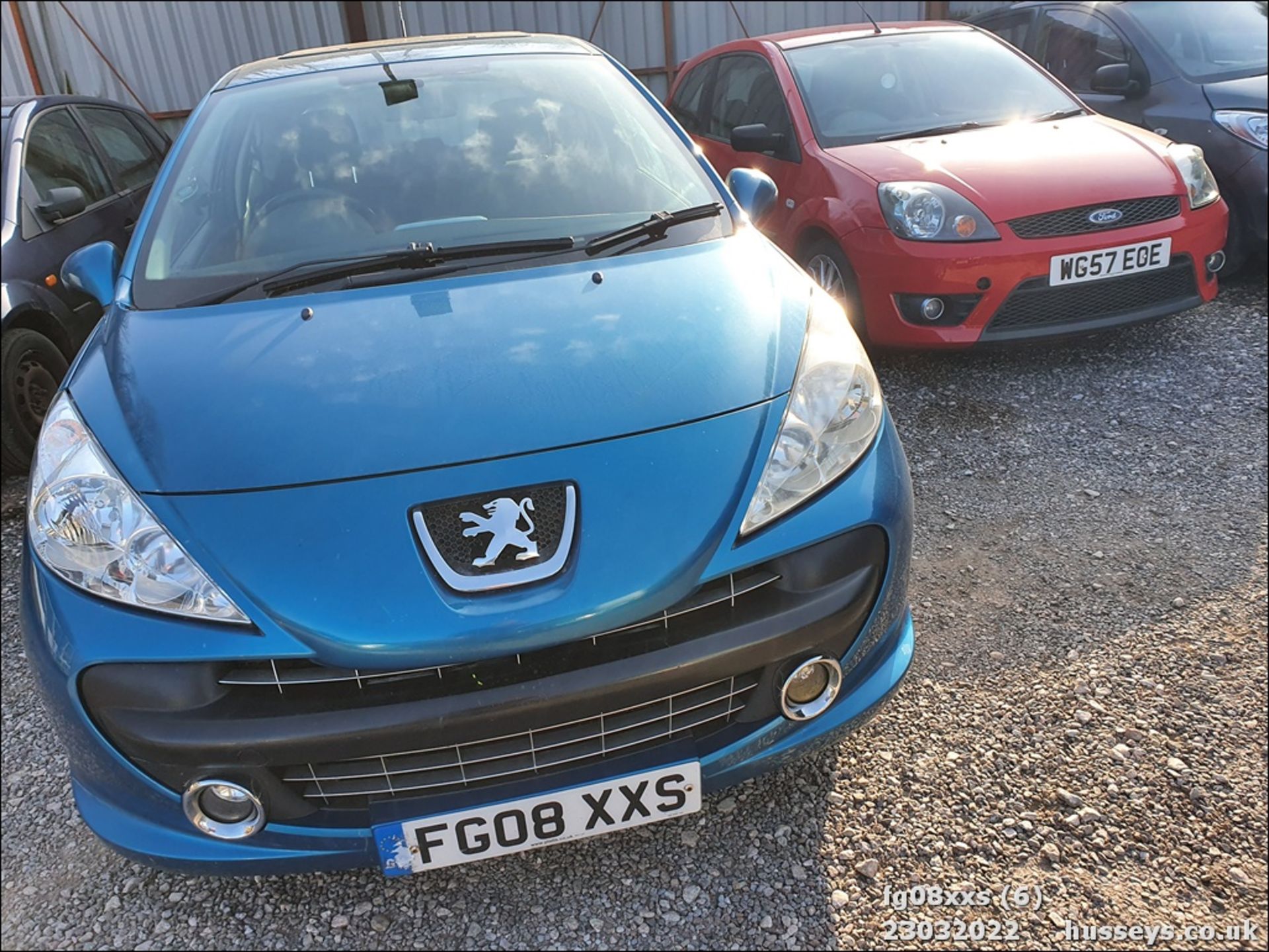 08/08 PEUGEOT 207 SPORT - 1397cc 3dr Hatchback (Blue) - Image 7 of 26