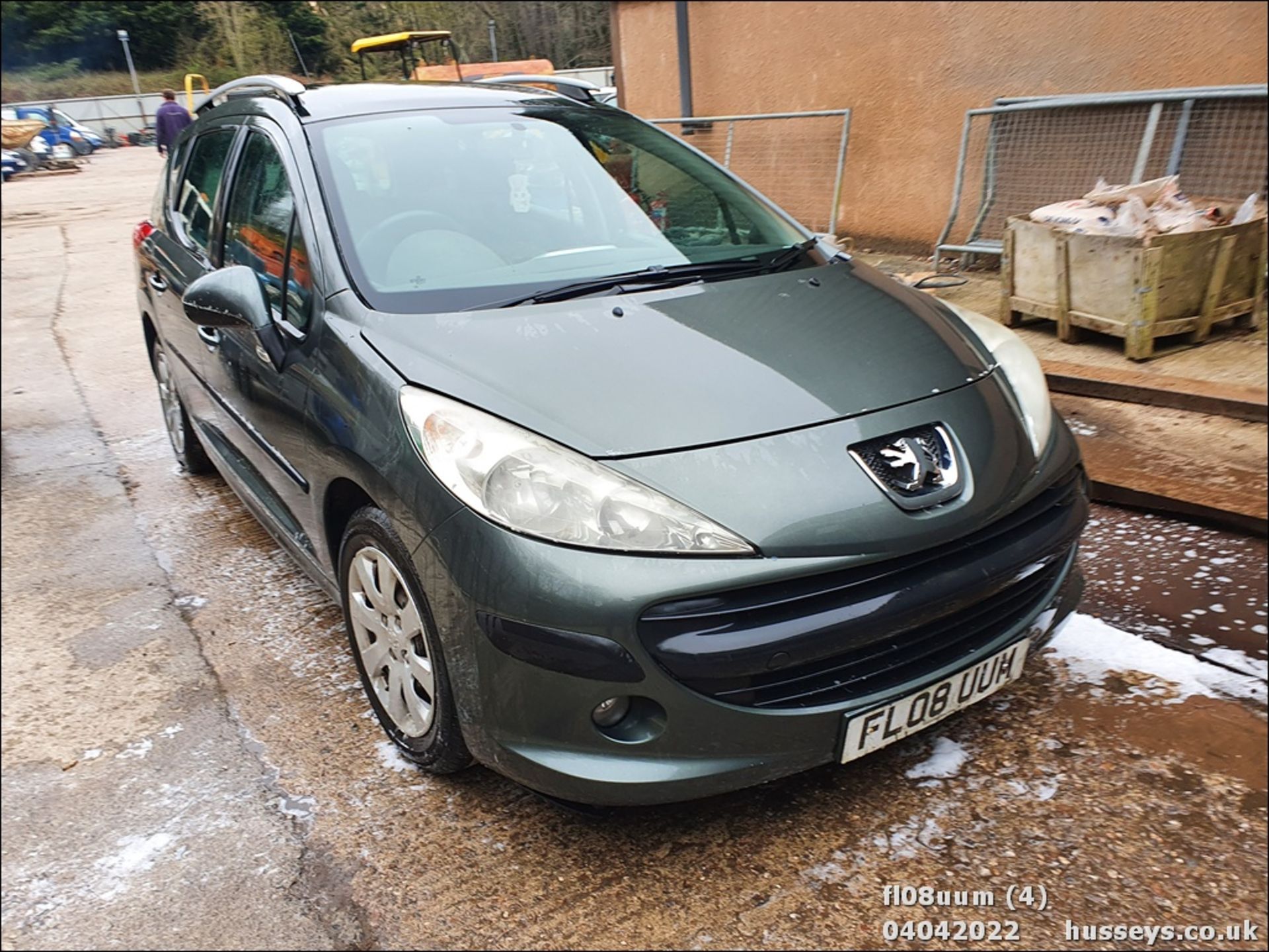 08/08 PEUGEOT 207 S SW - 1397cc 5dr Estate (Grey) - Image 4 of 26