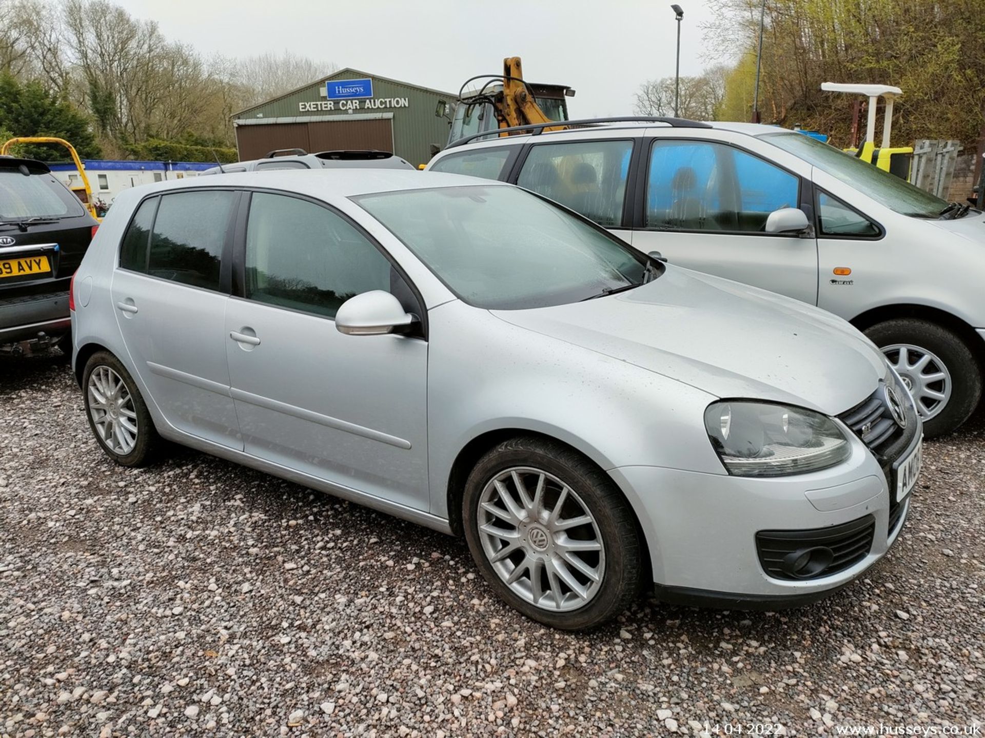 08/08 VOLKSWAGEN GOLF GT TDI 140 - 1968cc 5dr Hatchback (Silver, 108k) - Image 15 of 22