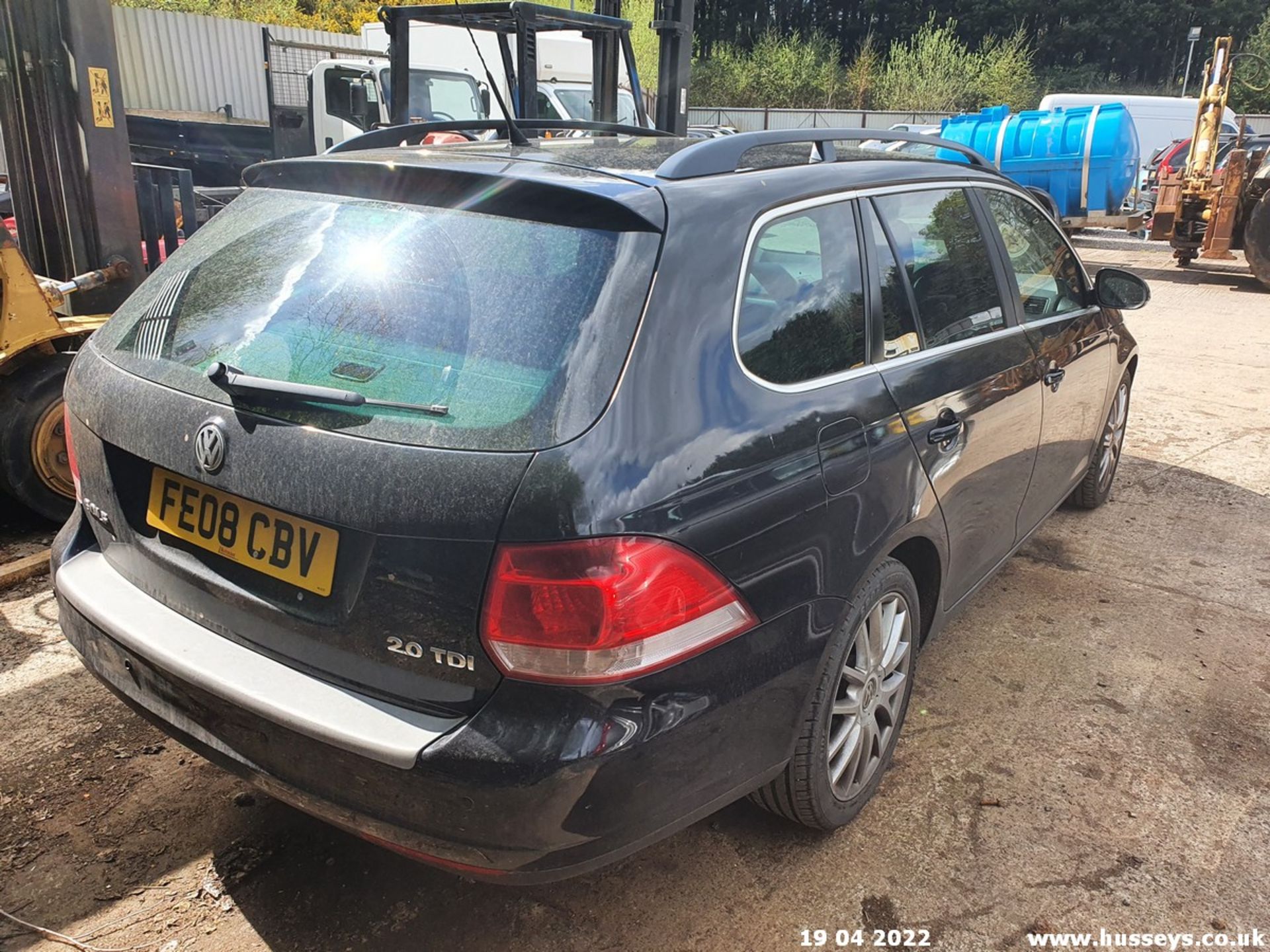 08/08 VOLKSWAGEN GOLF SPORTLINE TDI 140 - 1968cc 5dr Estate (Black, 156k) - Image 18 of 25