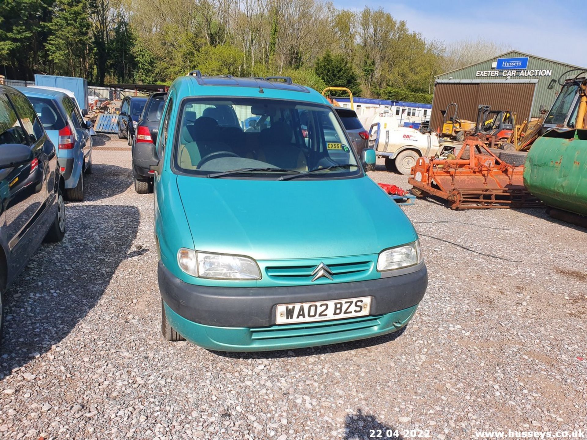 02/02 CITROEN BERLINGO MULTISPACE FORTE - 1868cc 5dr MPV (Green) - Image 4 of 18