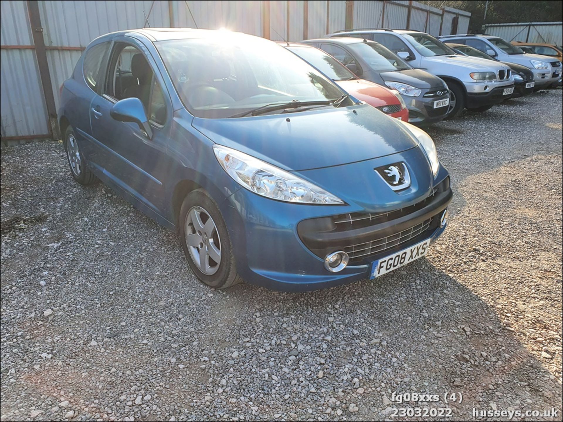 08/08 PEUGEOT 207 SPORT - 1397cc 3dr Hatchback (Blue) - Image 5 of 26