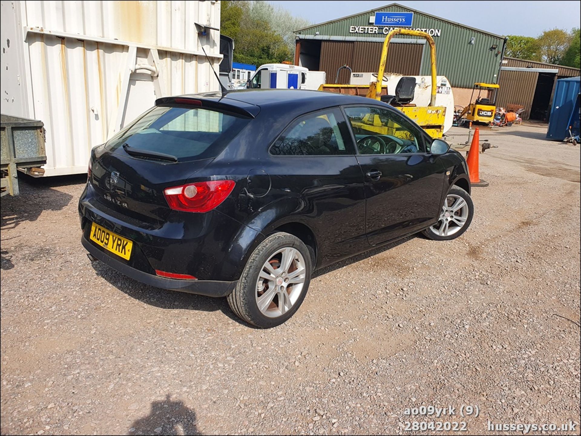 09/09 SEAT IBIZA SPORT TDI - 1896cc 3dr Hatchback (Black, 87k) - Image 9 of 33