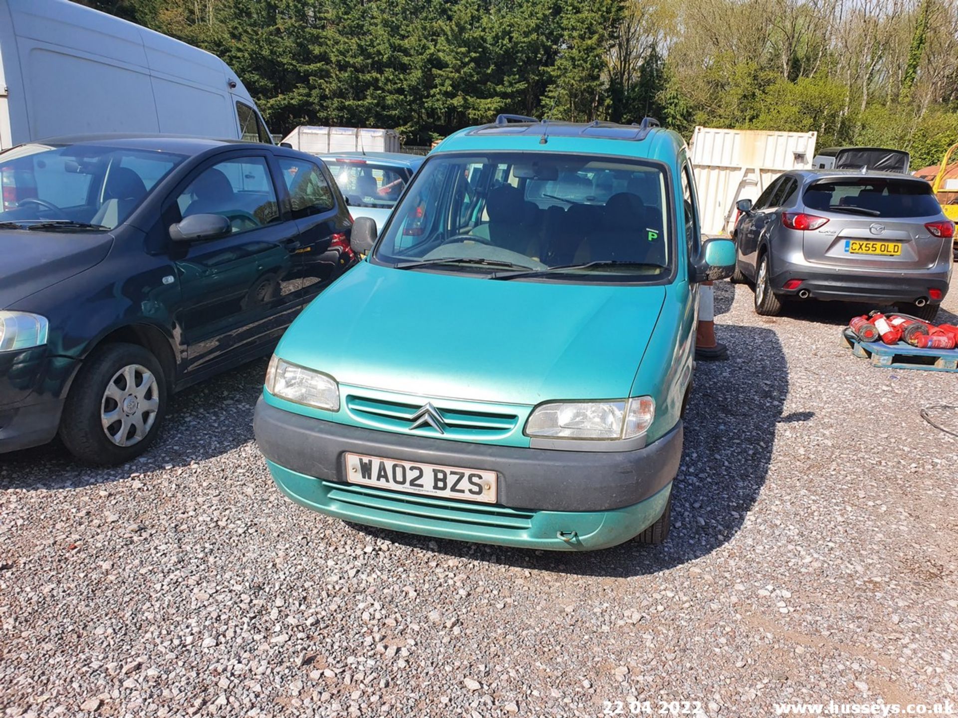 02/02 CITROEN BERLINGO MULTISPACE FORTE - 1868cc 5dr MPV (Green) - Image 5 of 18